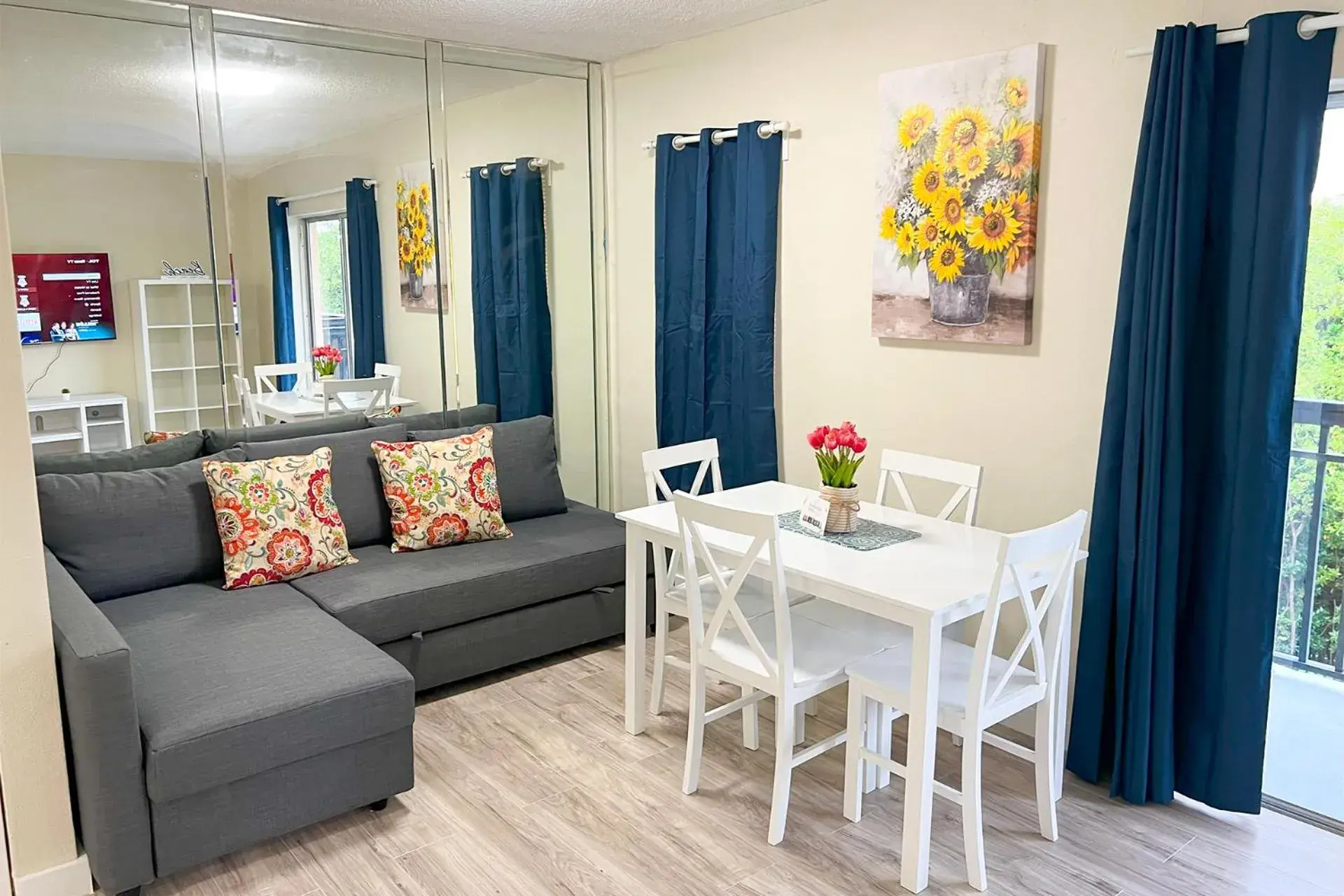 Living room in Sunny Isles Apartments by MiaRentals Living room in Sunny Isles Apartments by MiaRentals