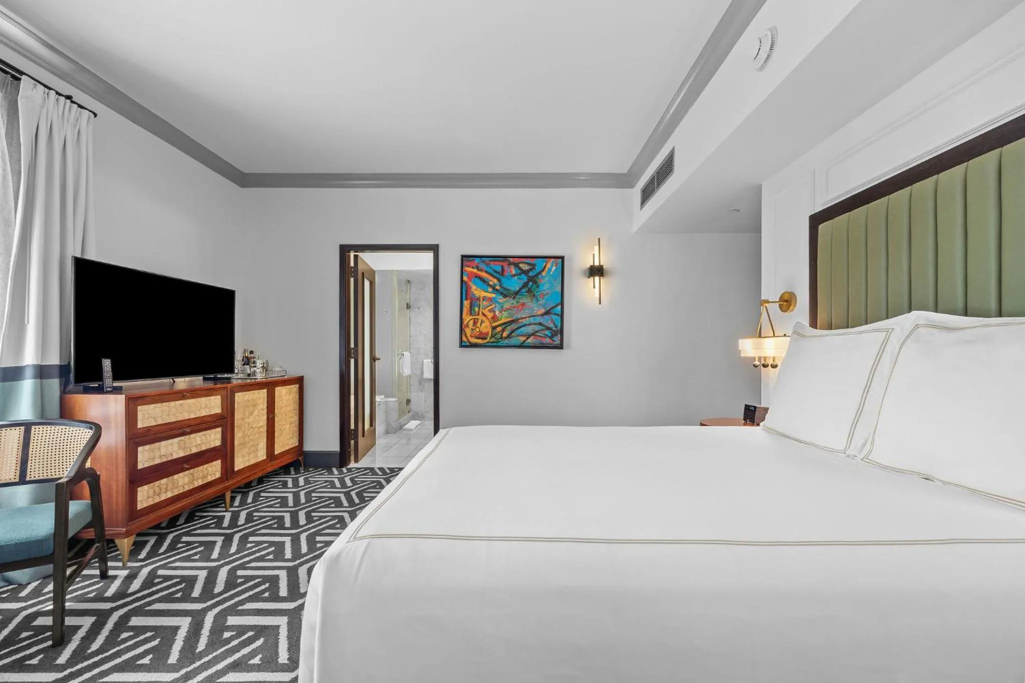 Bed in Condado Vanderbilt Hotel