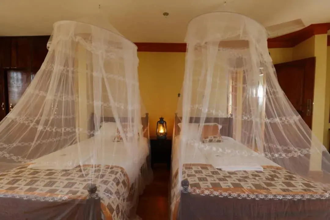 Twin Room with Lake View - single occupancy in Top of the World Lodges Fort Portal Twin Room with Lake View - single occupancy in Top of the World Lodges Fort Portal