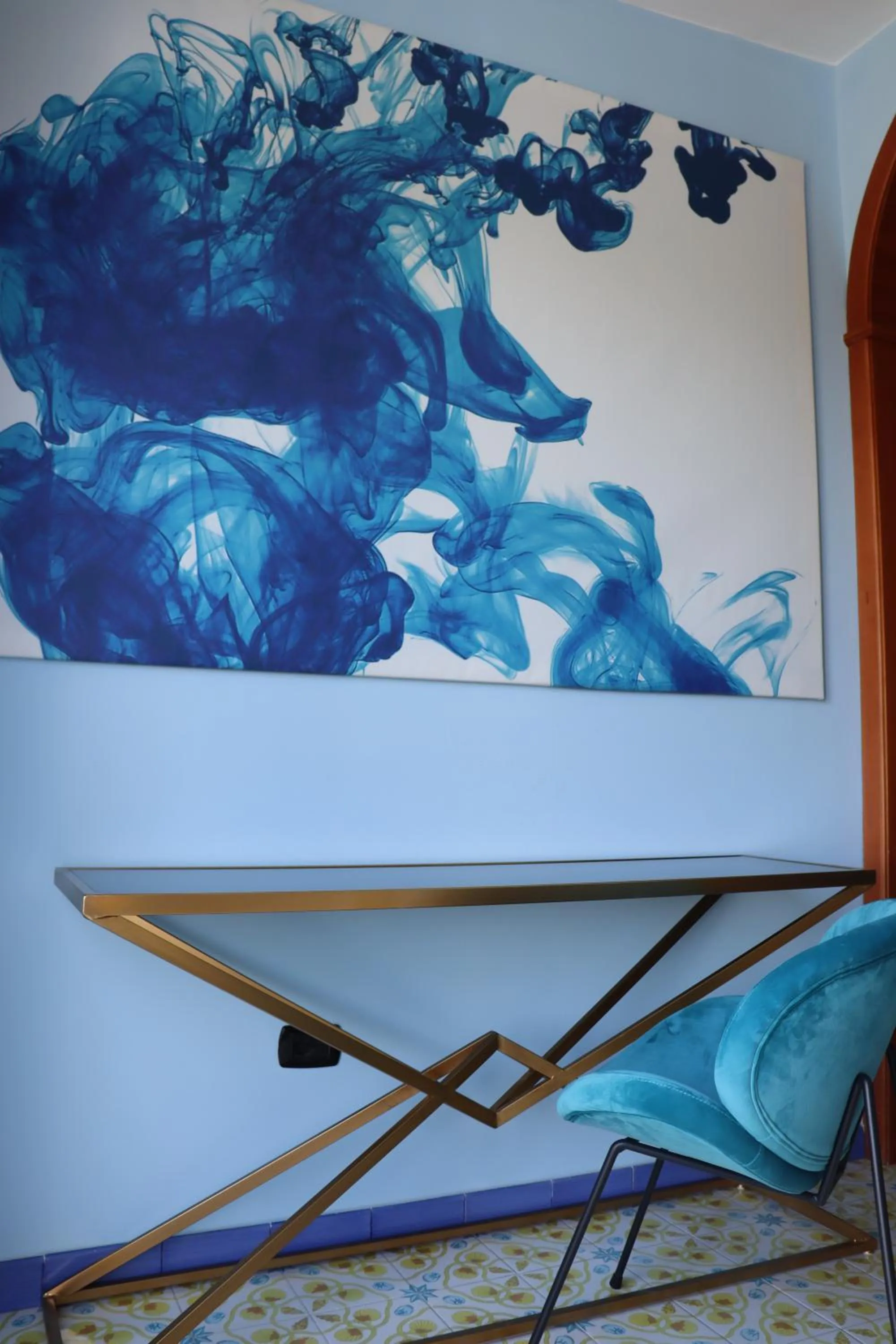 Decorative detail in Hotel Paradiso