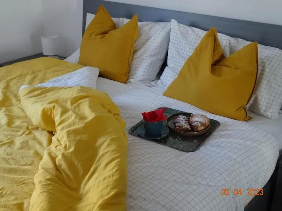 Bedroom, Bed in Panoramaterrace, Wein & relax