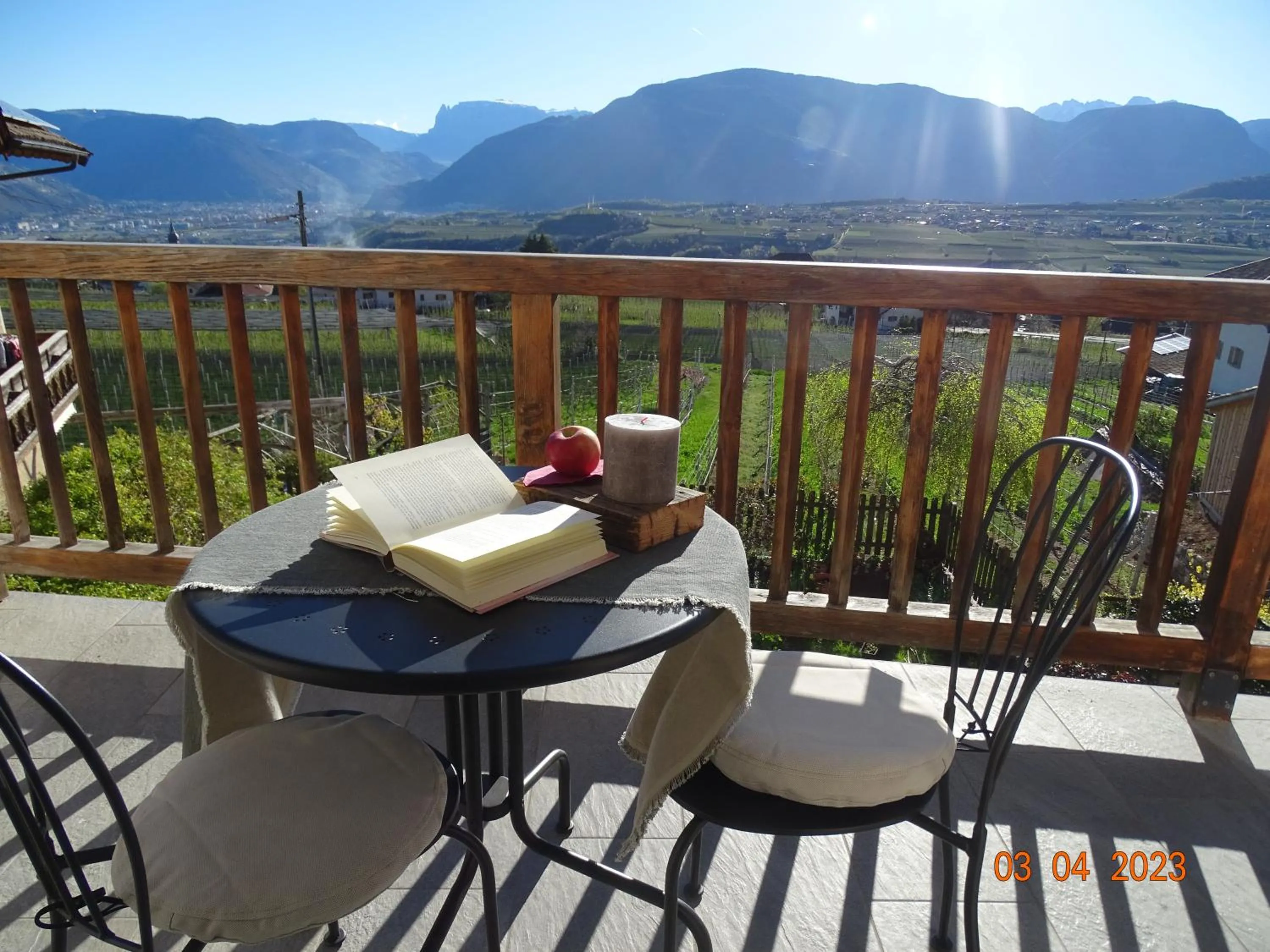 View (from property/room) in Panoramaterrace, Wein & relax