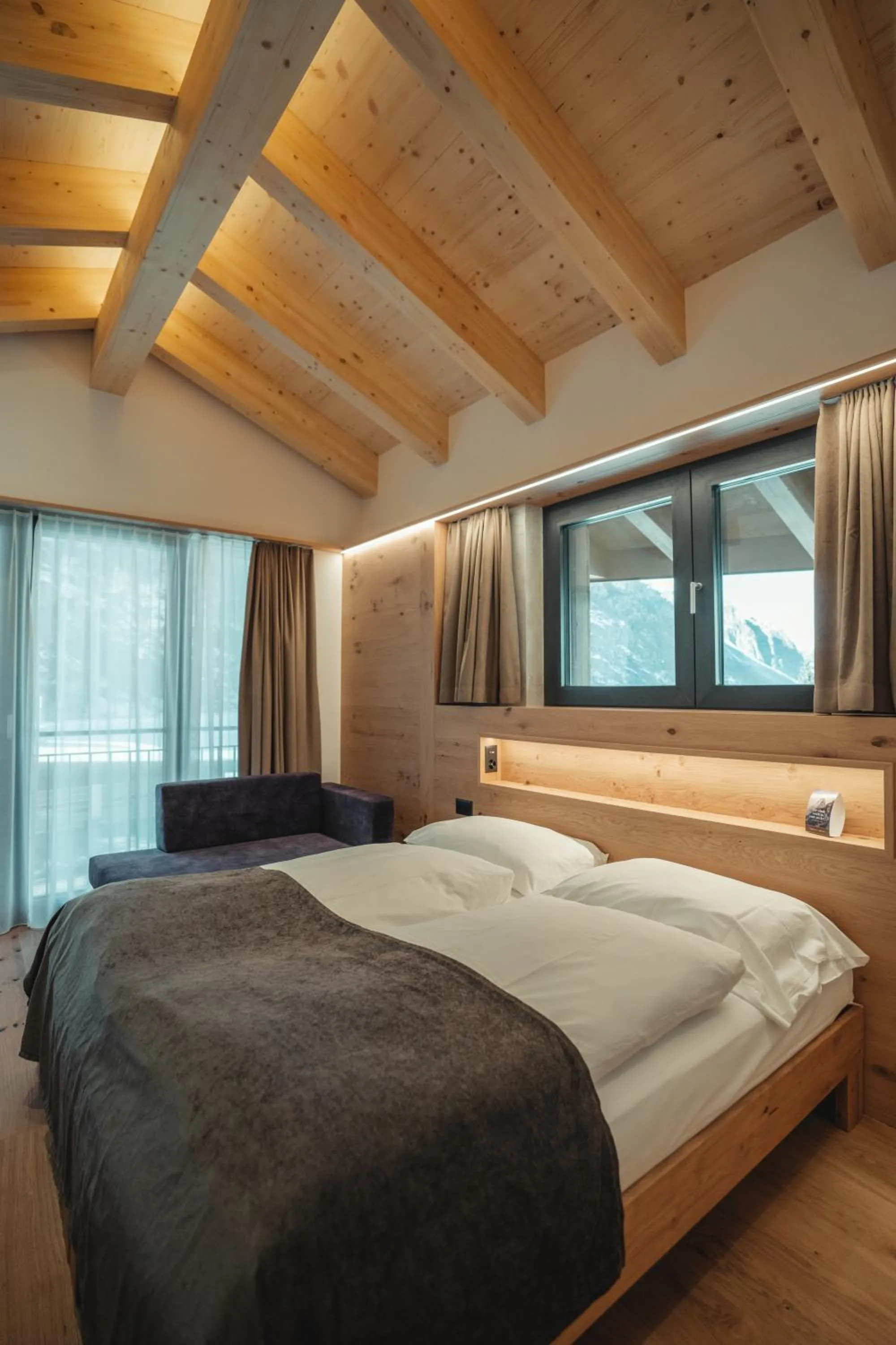 Bedroom, Bed in Hotel Porta Cervino