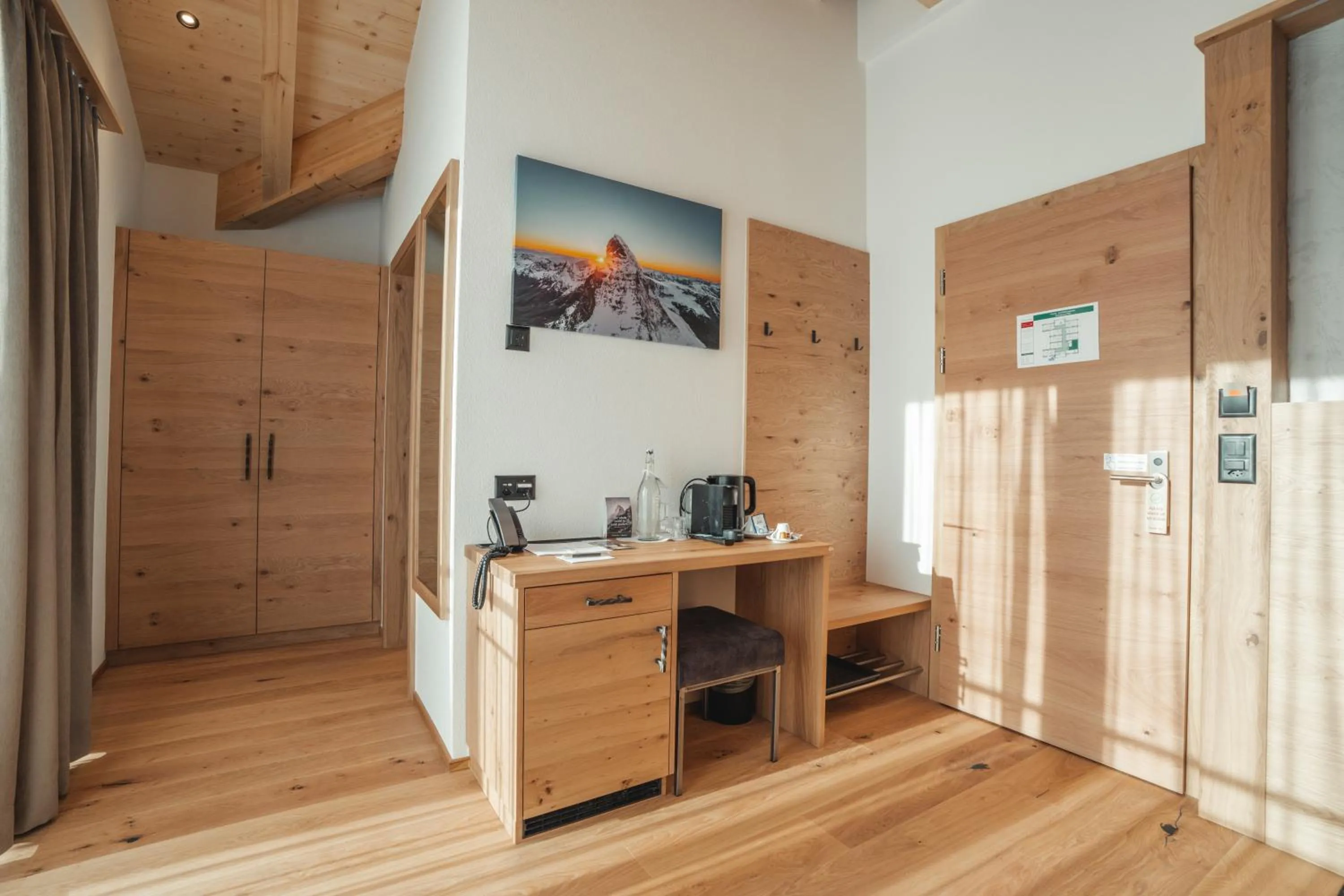 Bedroom in Hotel Porta Cervino