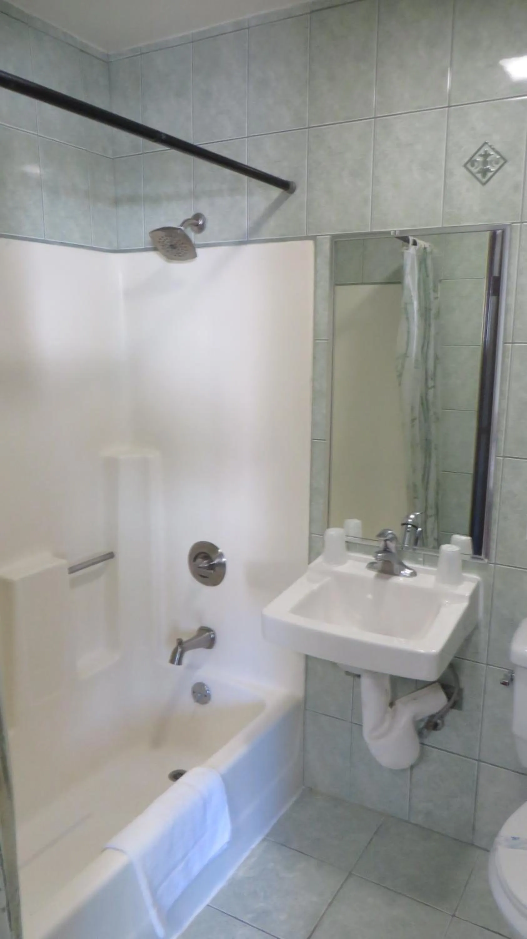 Bathroom in Eagle Rock Motel