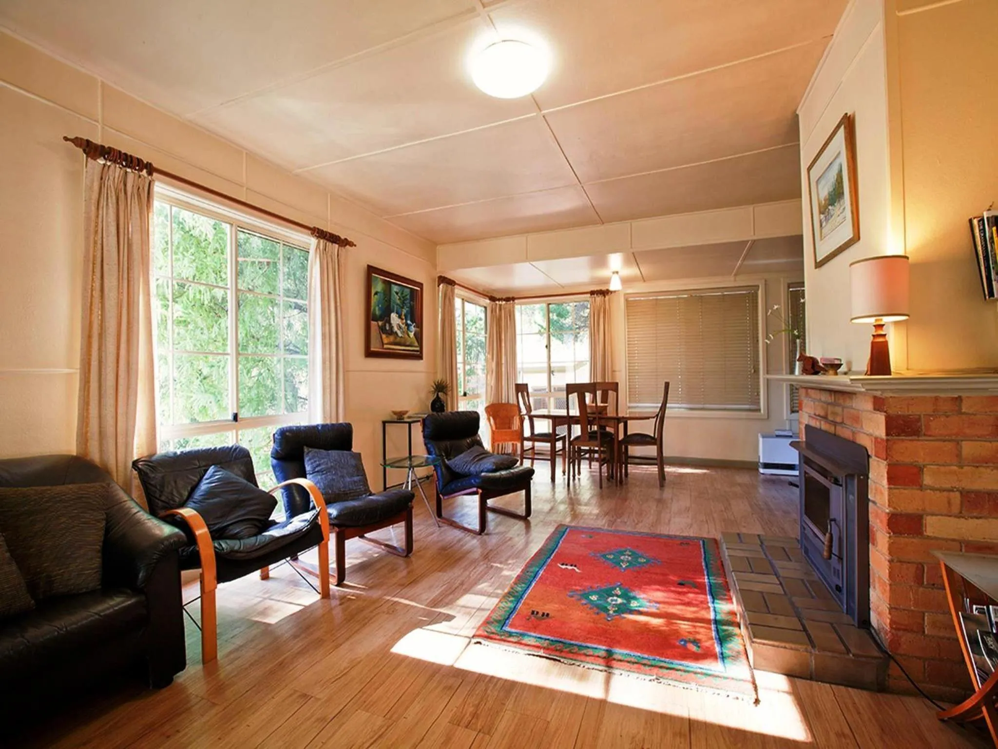 Living room in Noonameena Cottage