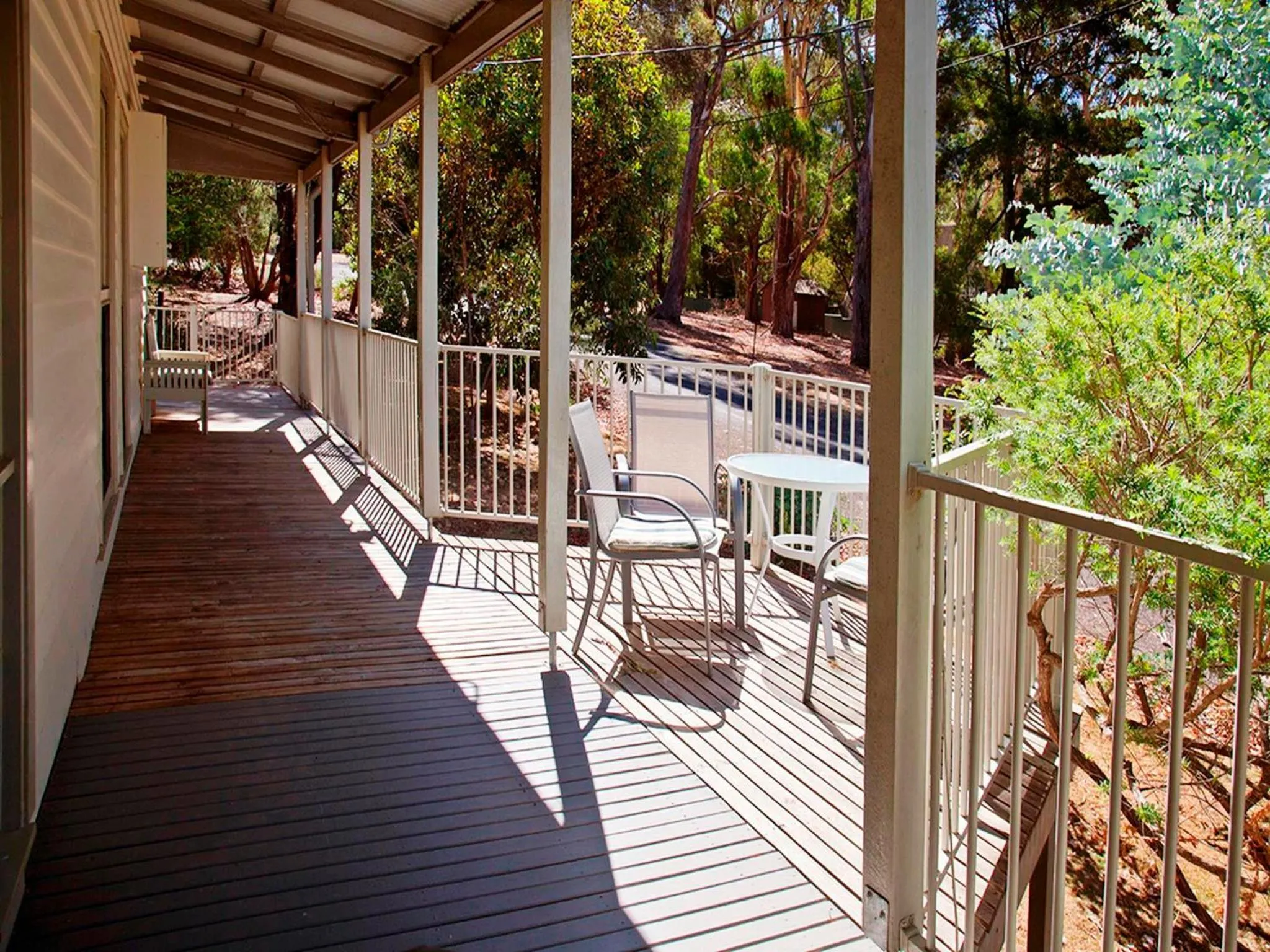 Balcony/Terrace in Noonameena Cottage