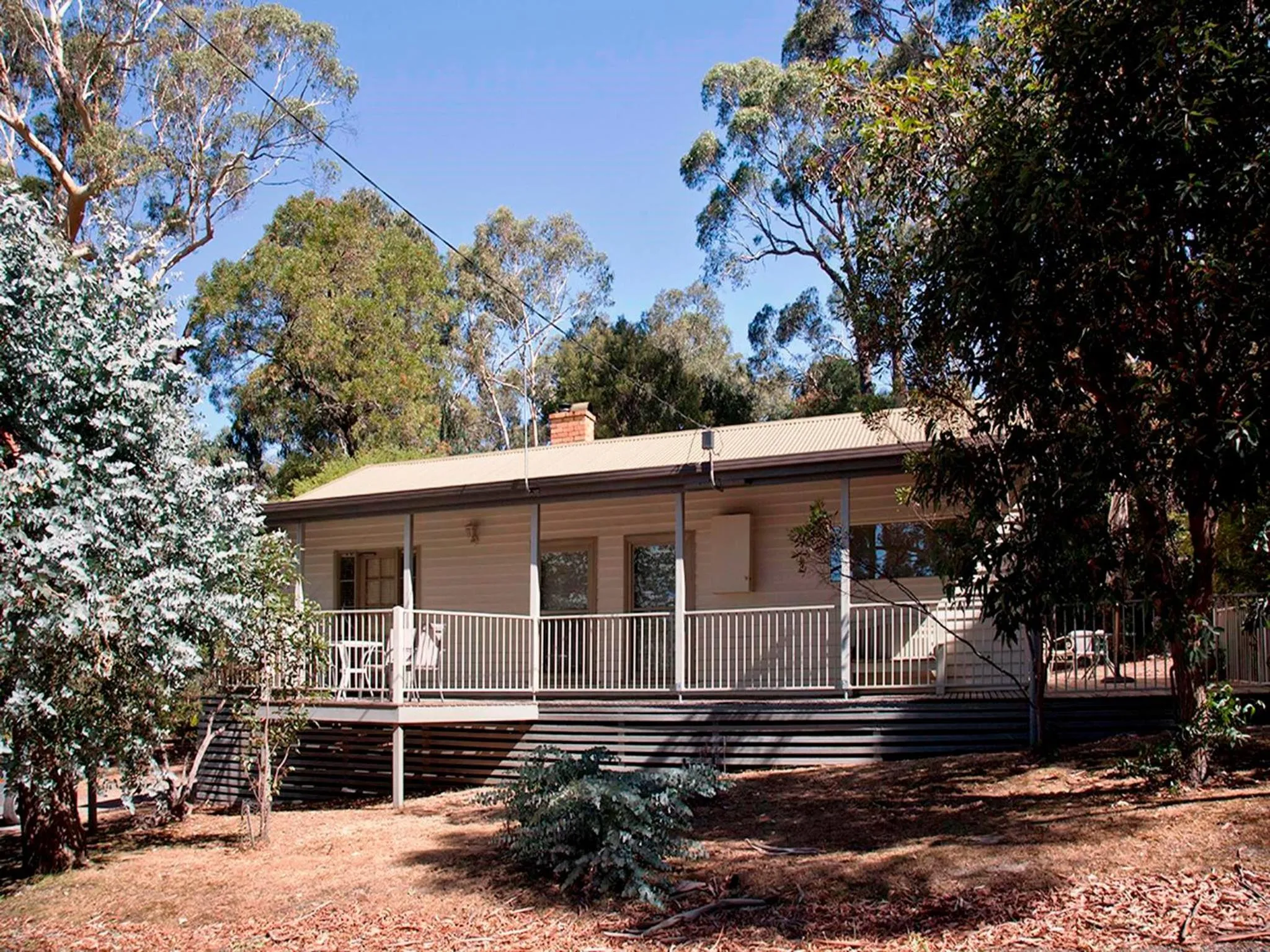 Facade/entrance in Noonameena Cottage