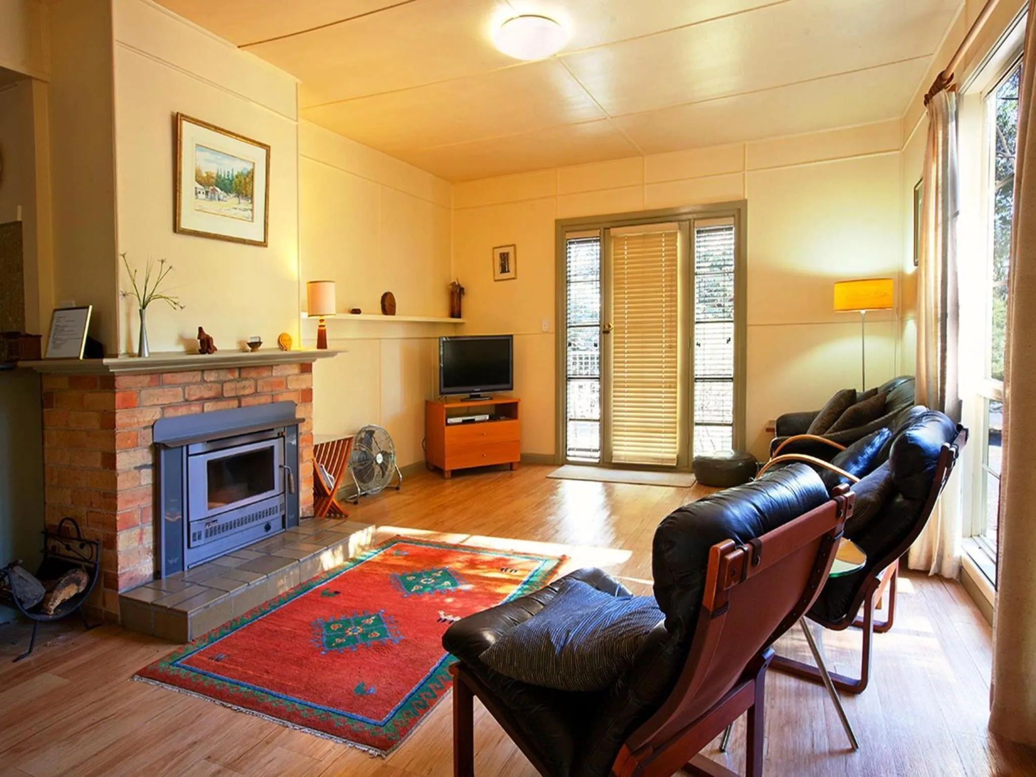 Living room in Noonameena Cottage