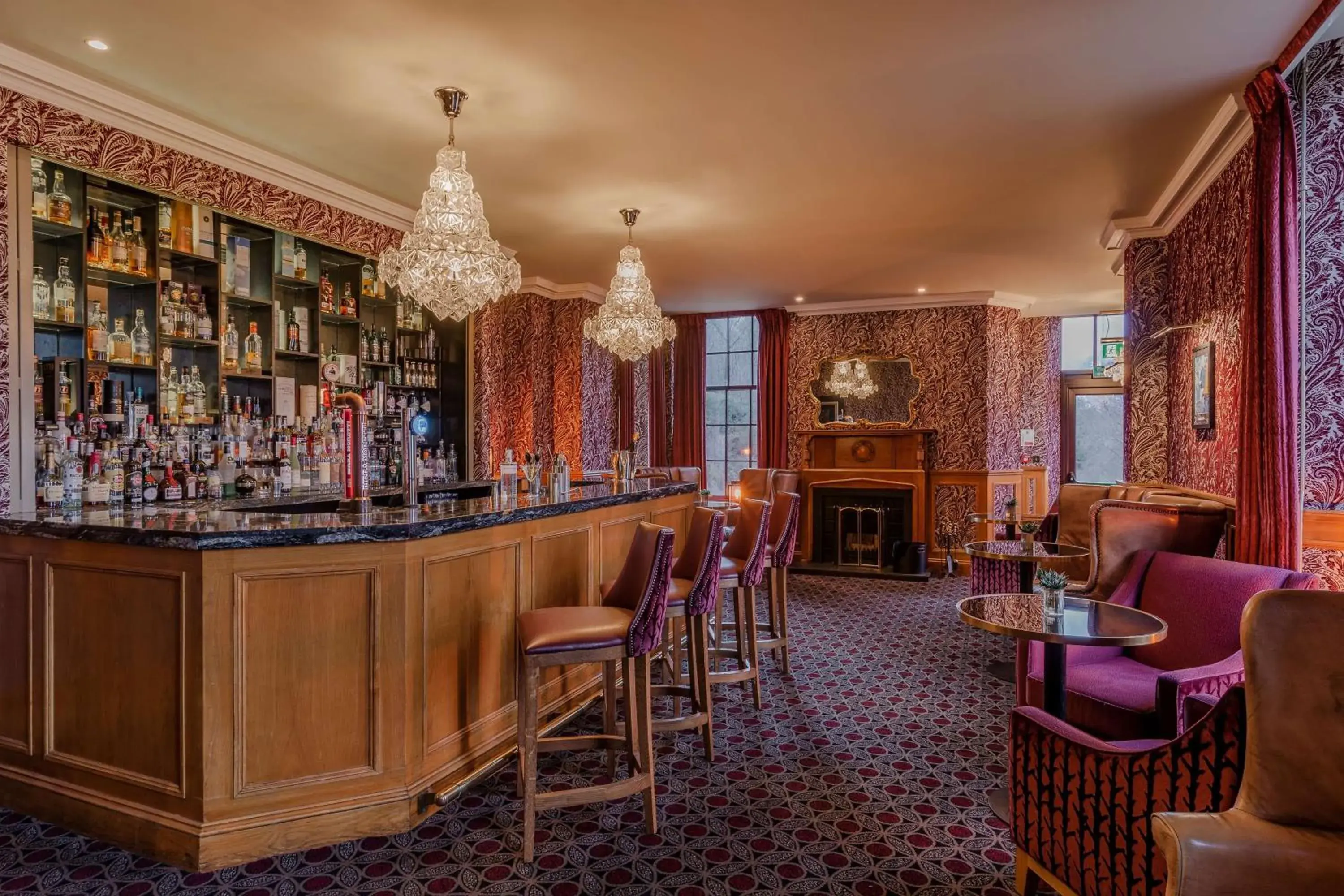 Lounge or bar in Gleddoch Golf & Spa Resort Lounge or bar in Gleddoch Golf & Spa Resort