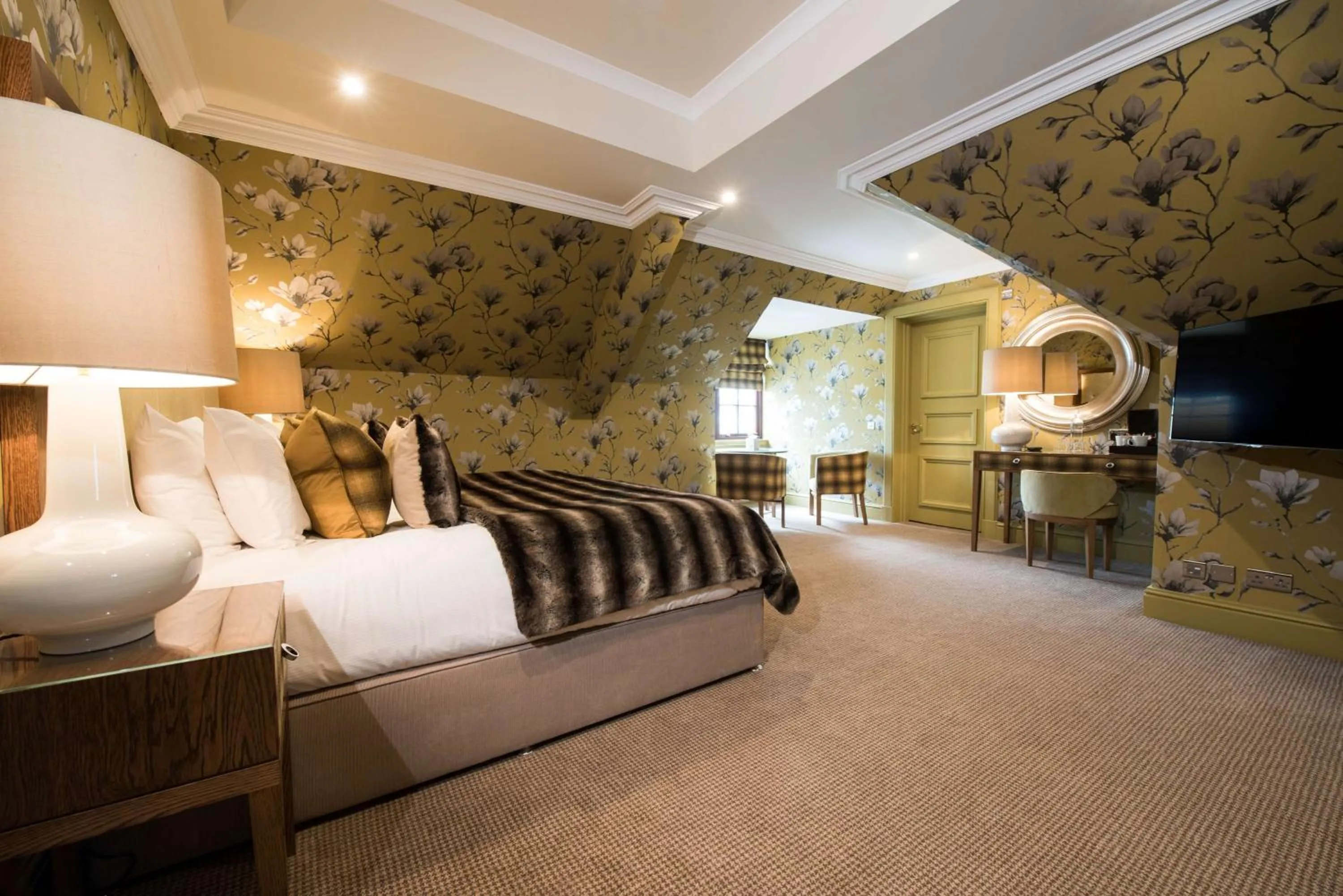Bedroom, Bed in Gleddoch Golf & Spa Resort