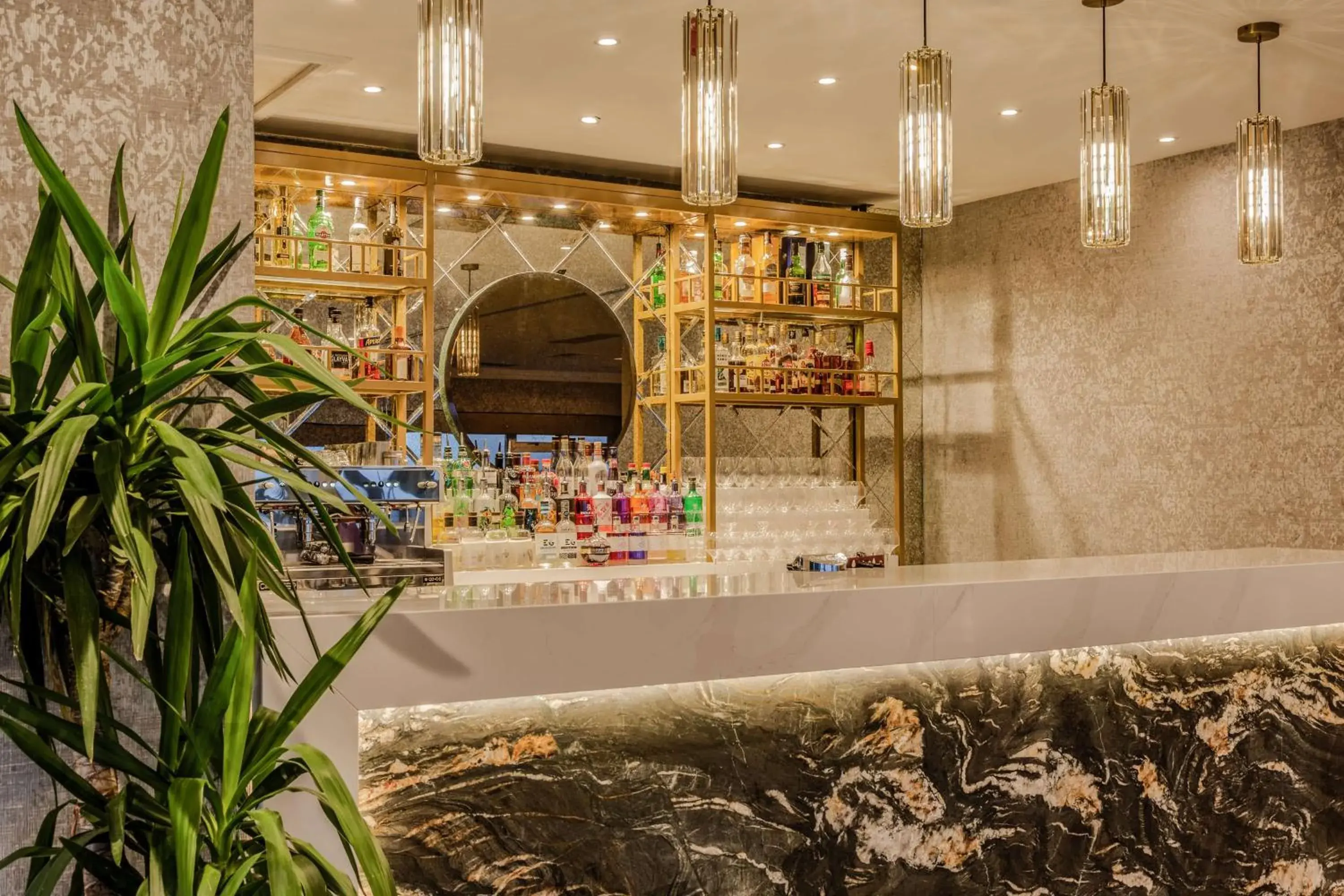 Lounge or bar in Gleddoch Golf & Spa Resort Lounge or bar in Gleddoch Golf & Spa Resort