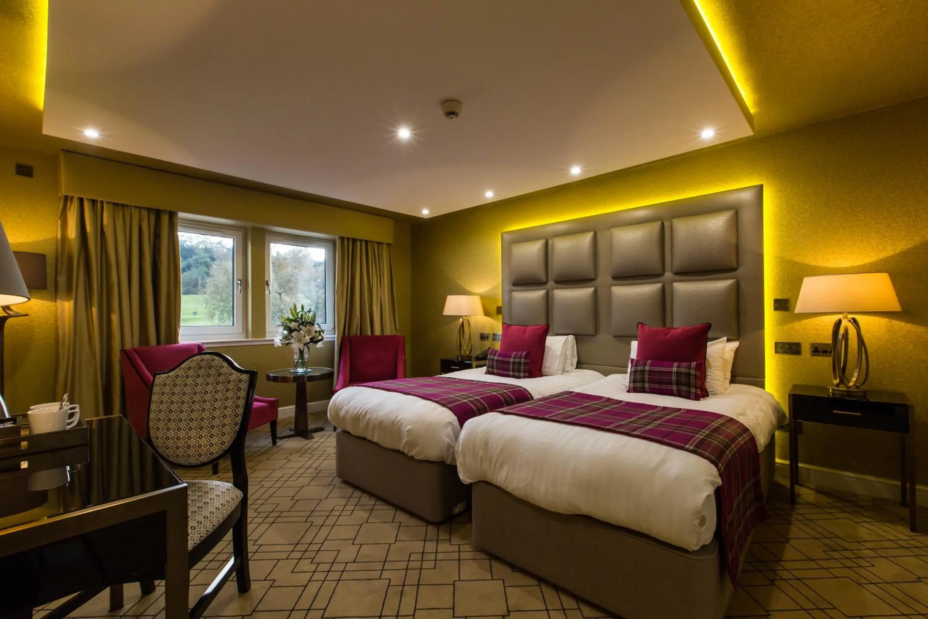 Photo of the whole room, Bed in Gleddoch Golf & Spa Resort