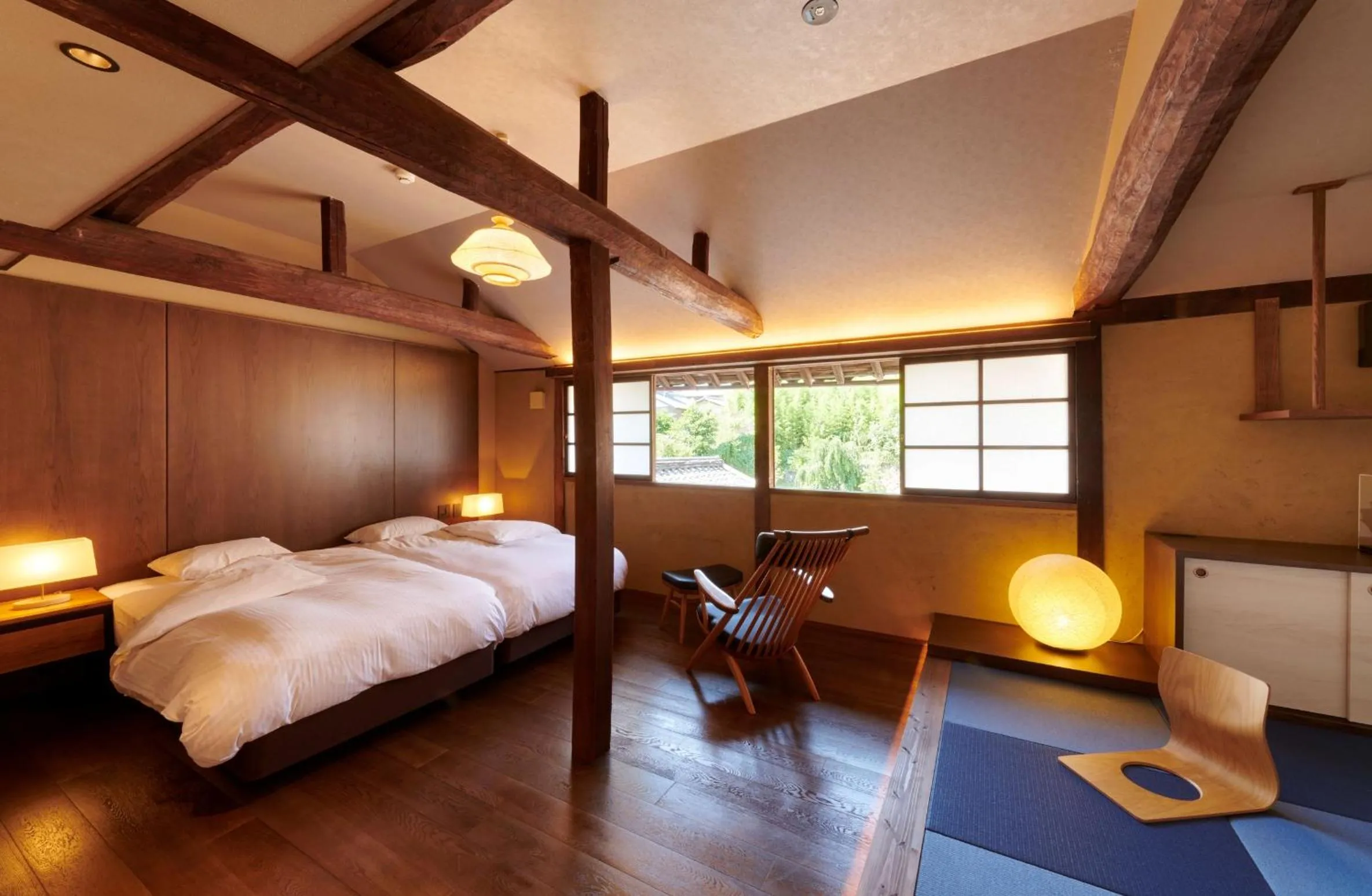 Bed in PAYSAGE MORIGUCHI