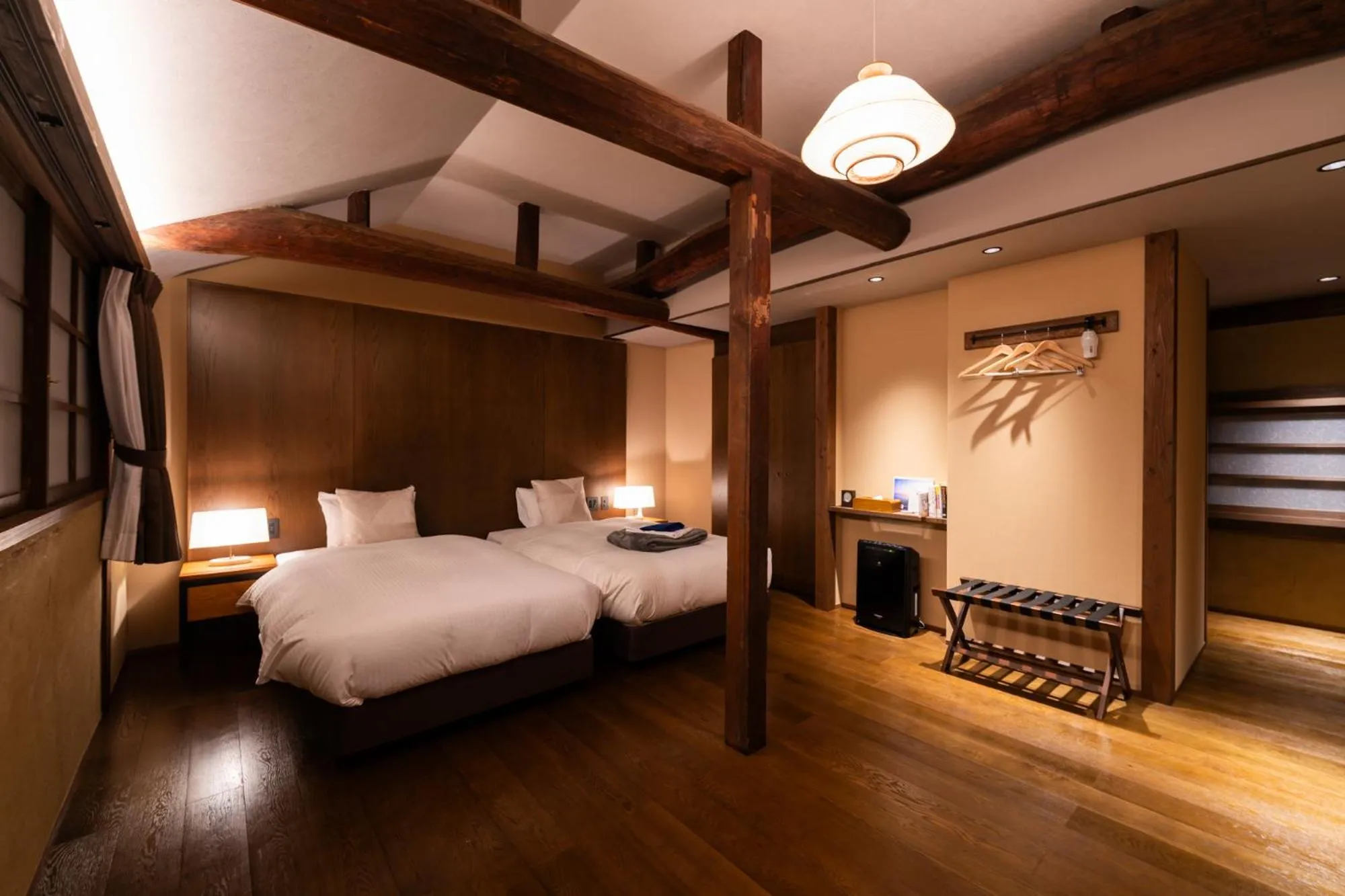 Photo of the whole room, Bed in PAYSAGE MORIGUCHI