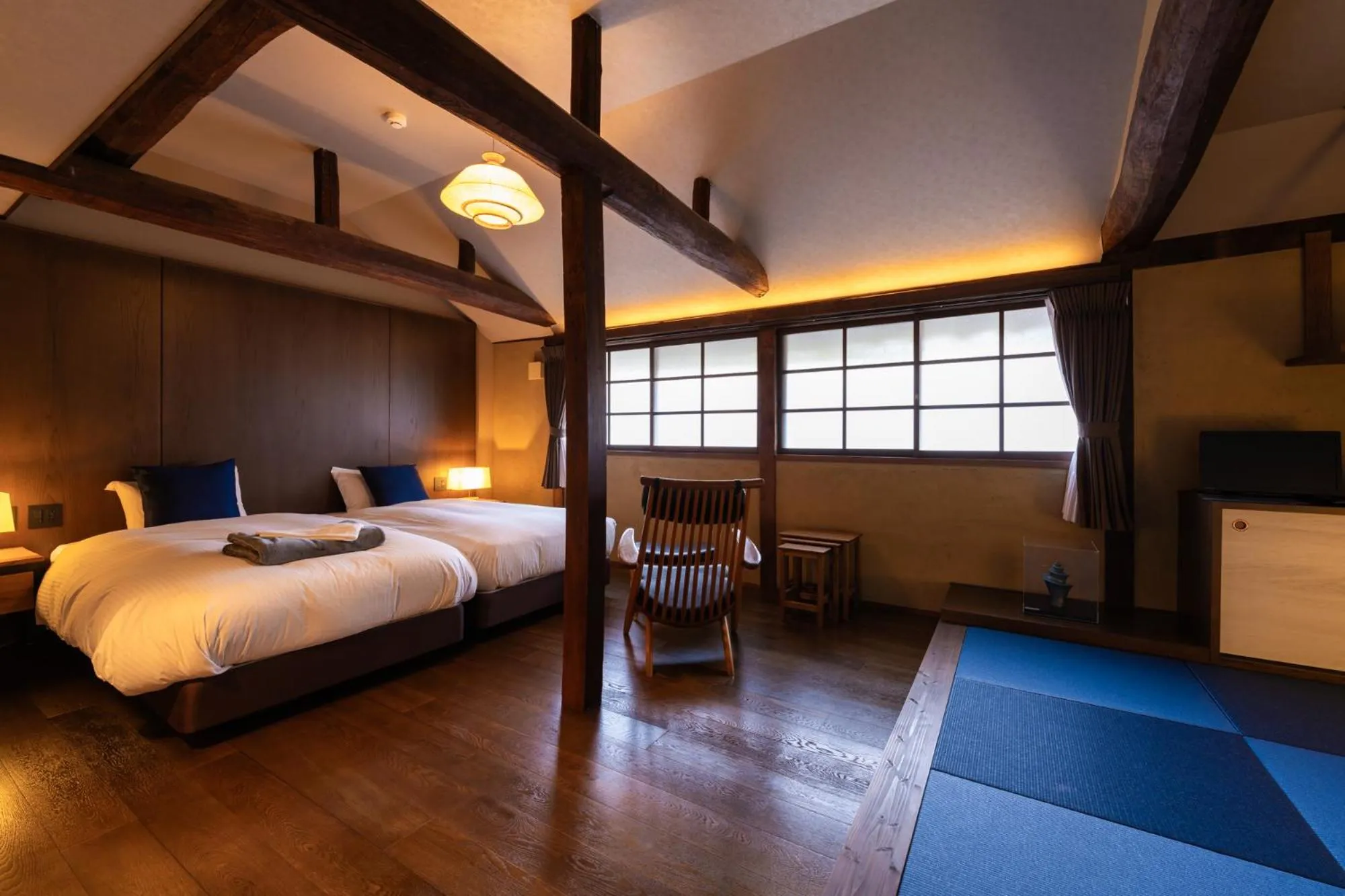 Photo of the whole room, Bed in PAYSAGE MORIGUCHI