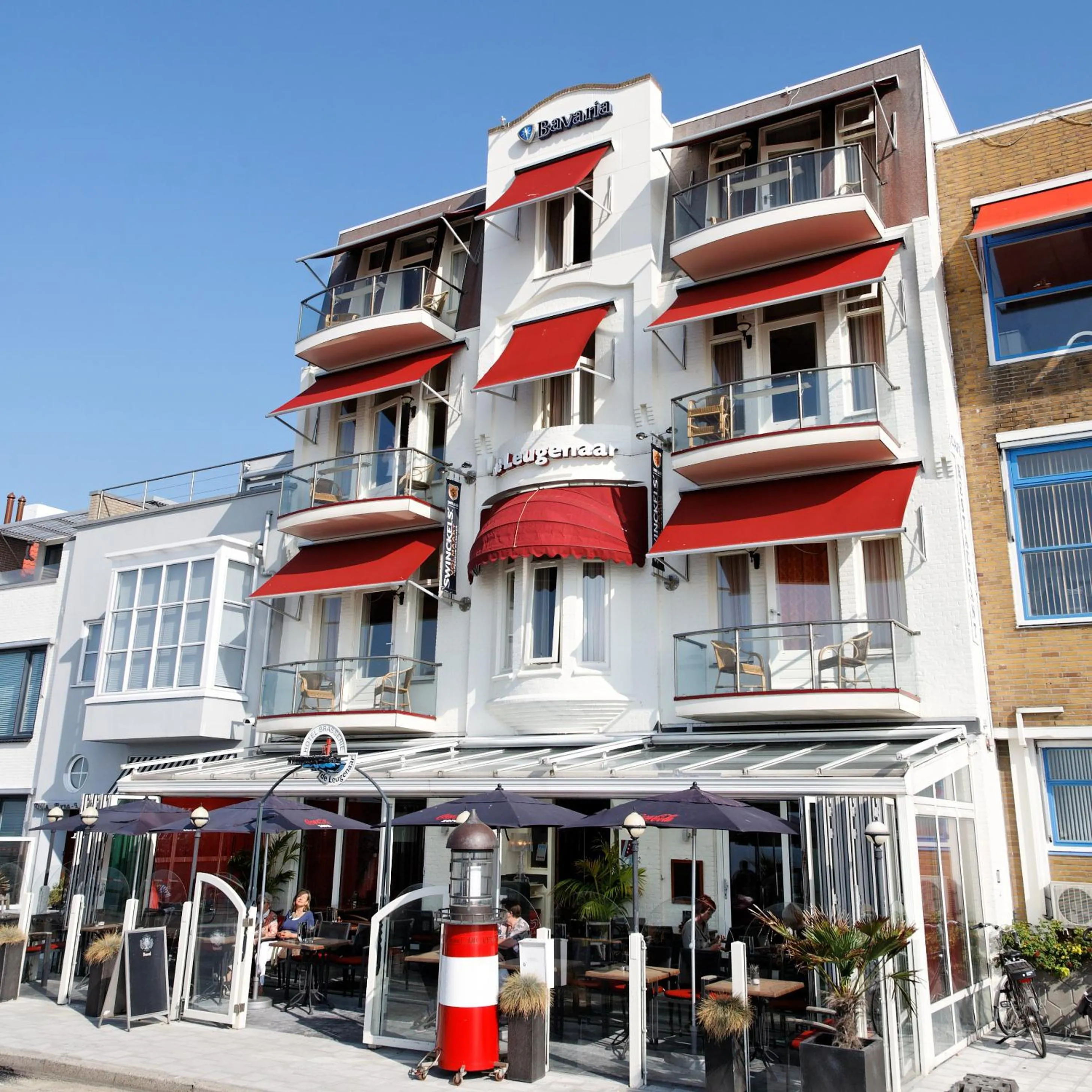 Facade/entrance in Hotel De Leugenaar