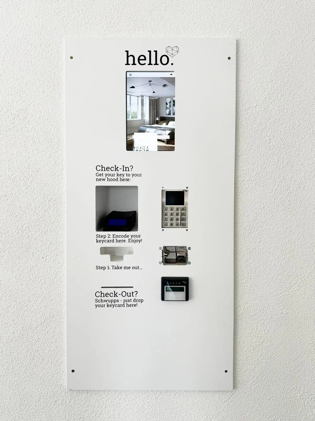 Property building in Hood House Kassel - volldigitales Serviced Apartment