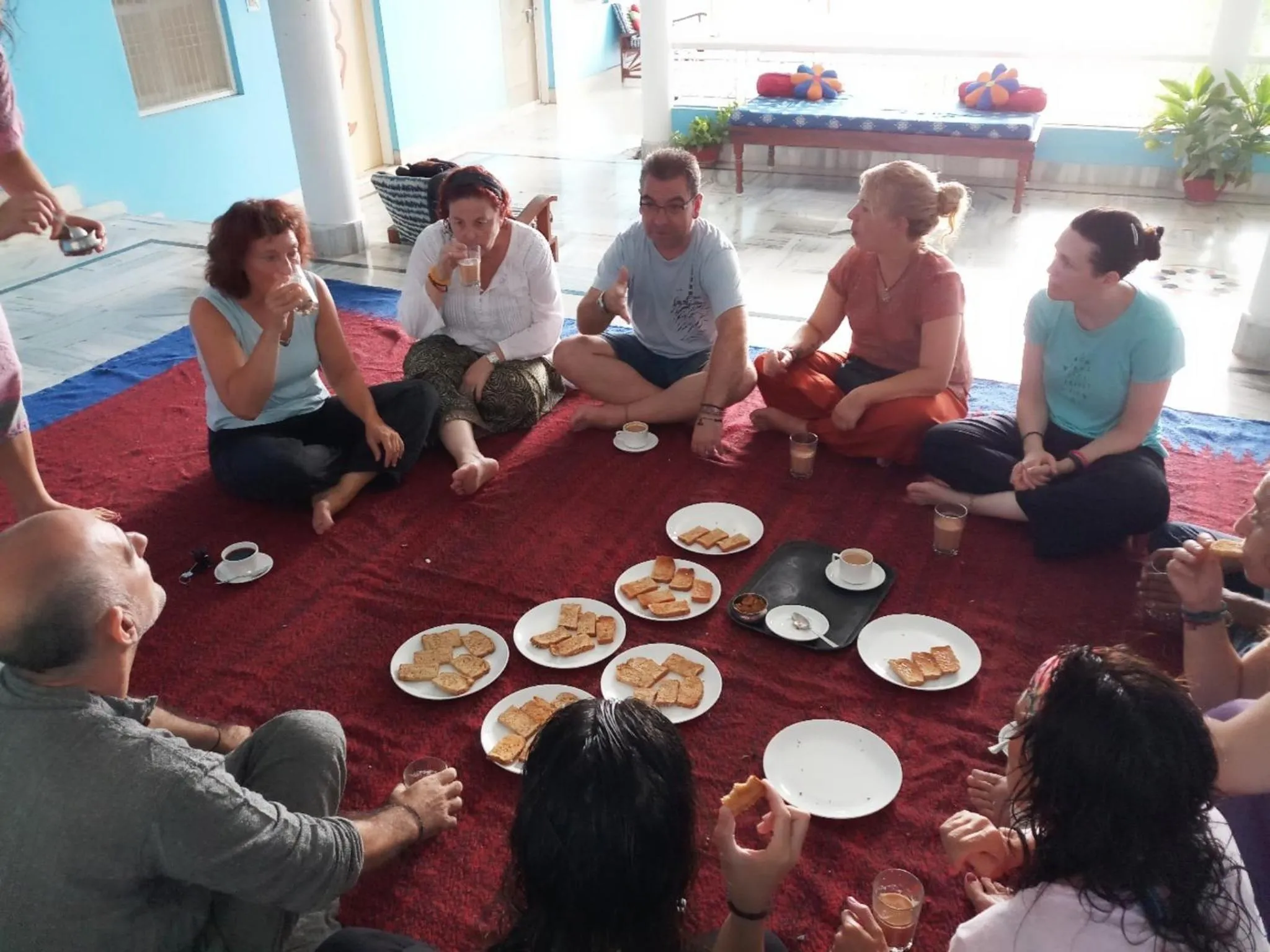 Balcony/Terrace in Sri Yoga Mandir