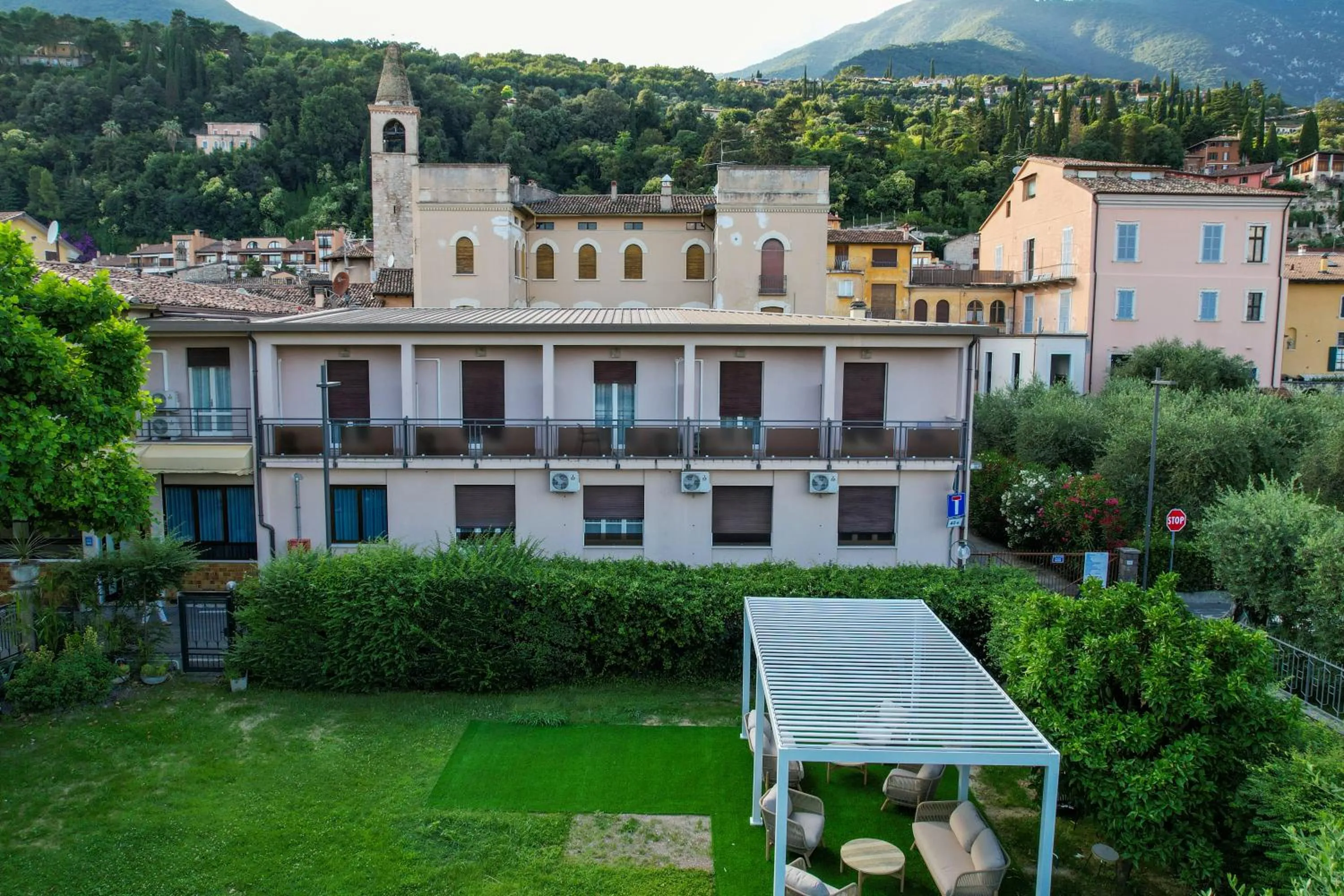 Bird's eye view in Hotel Eden