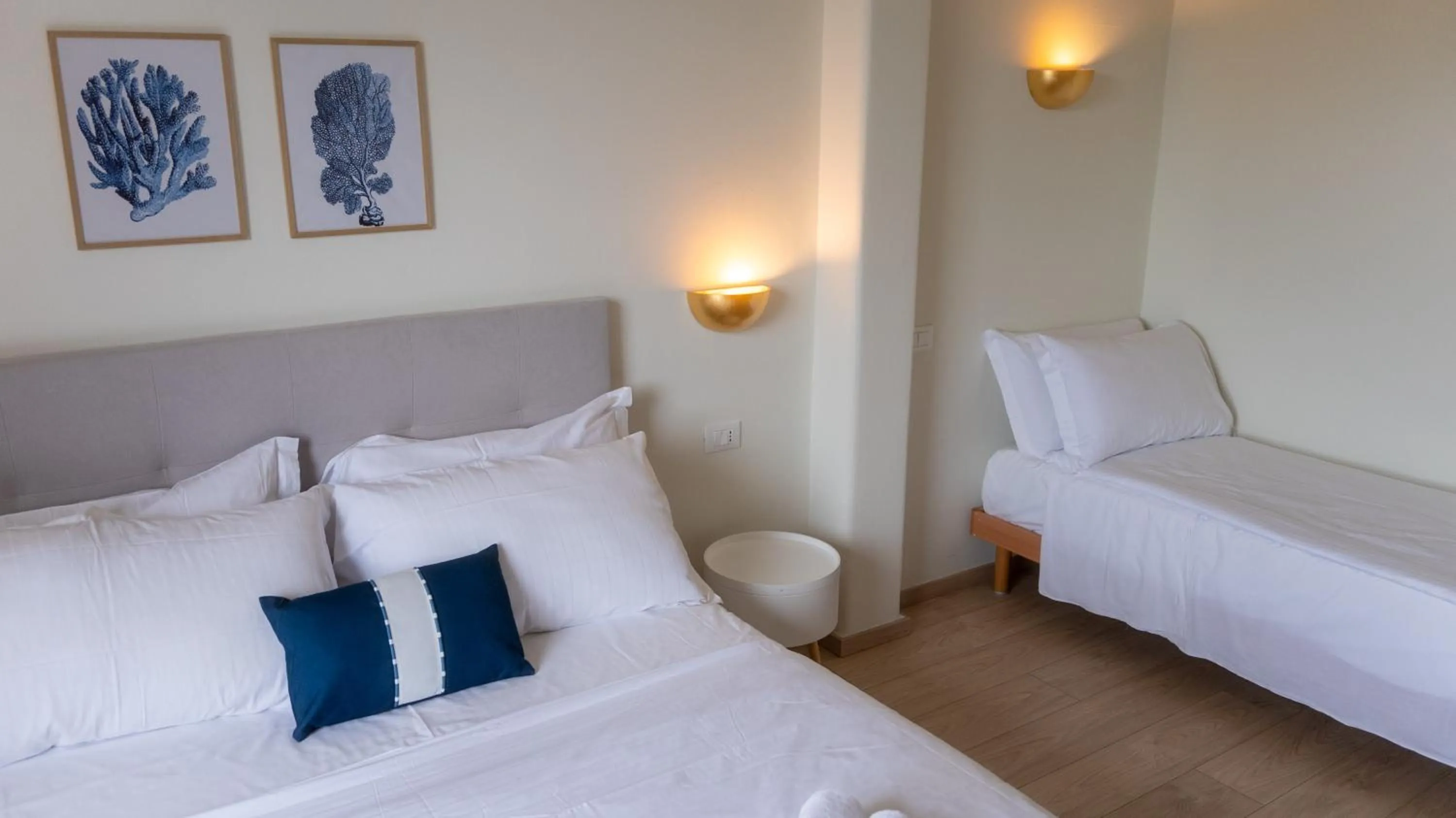 Decorative detail, Bed in Hotel Eden