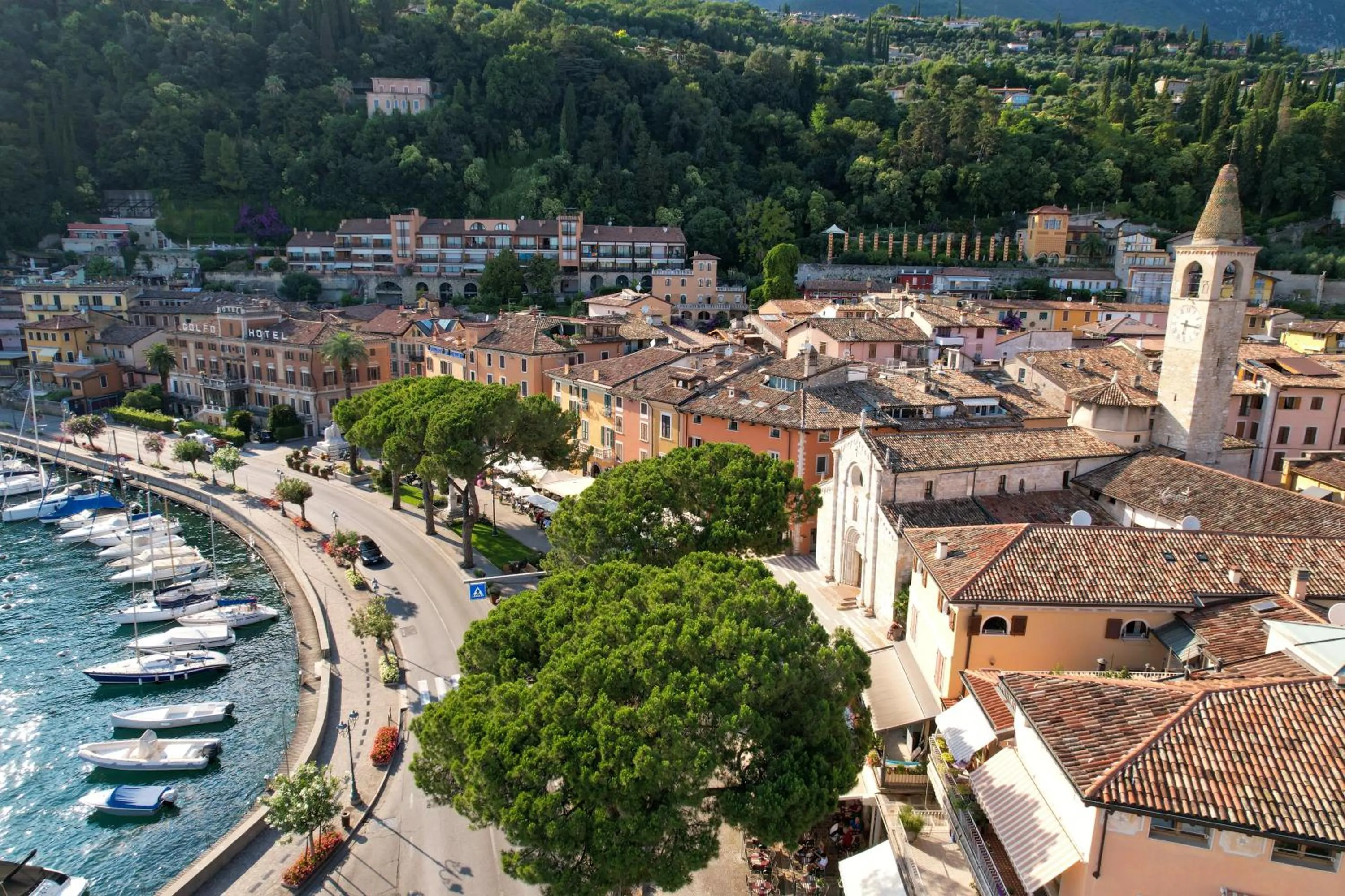 Bird's eye view in Hotel Eden