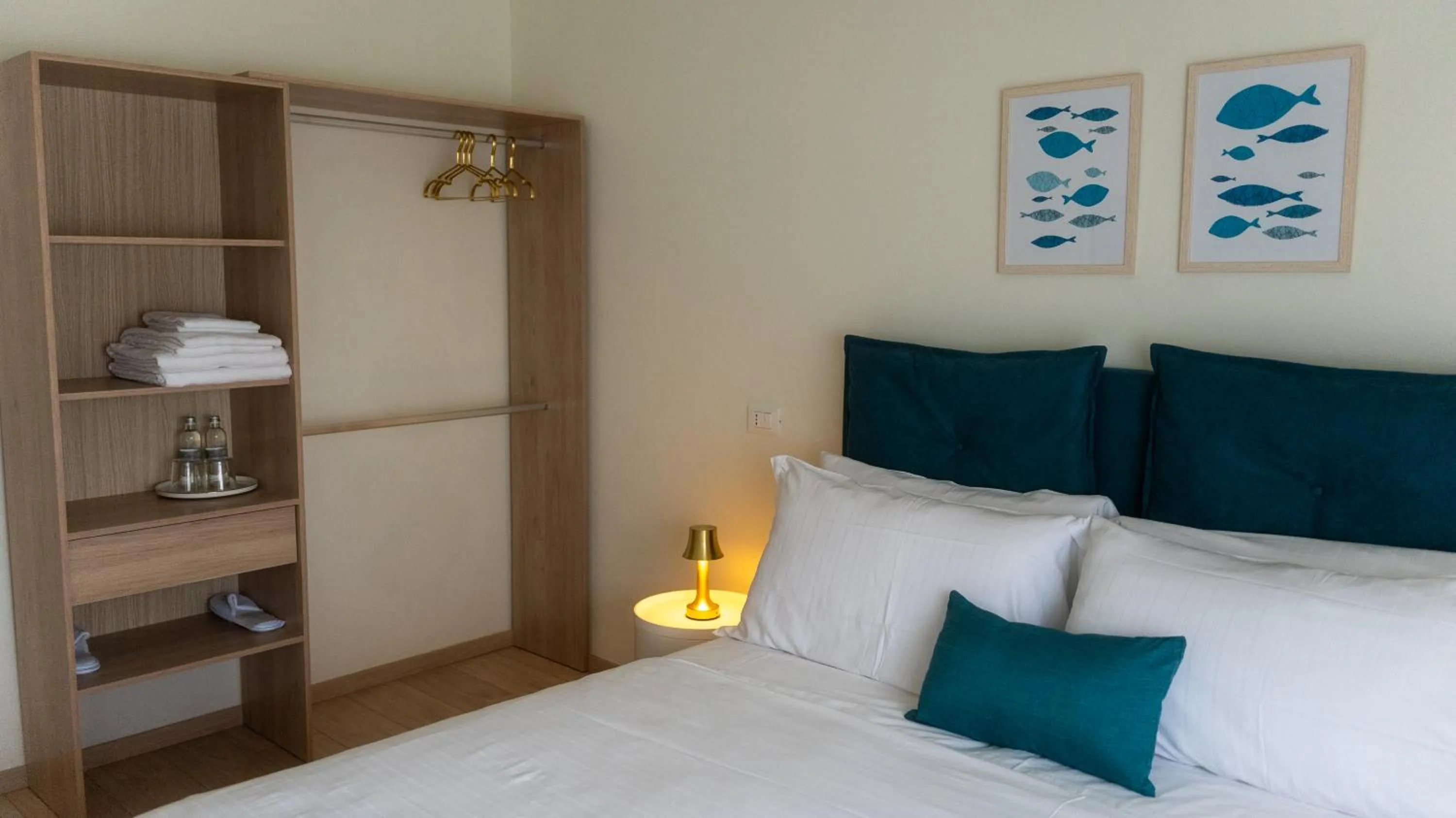 Decorative detail, Bed in Hotel Eden