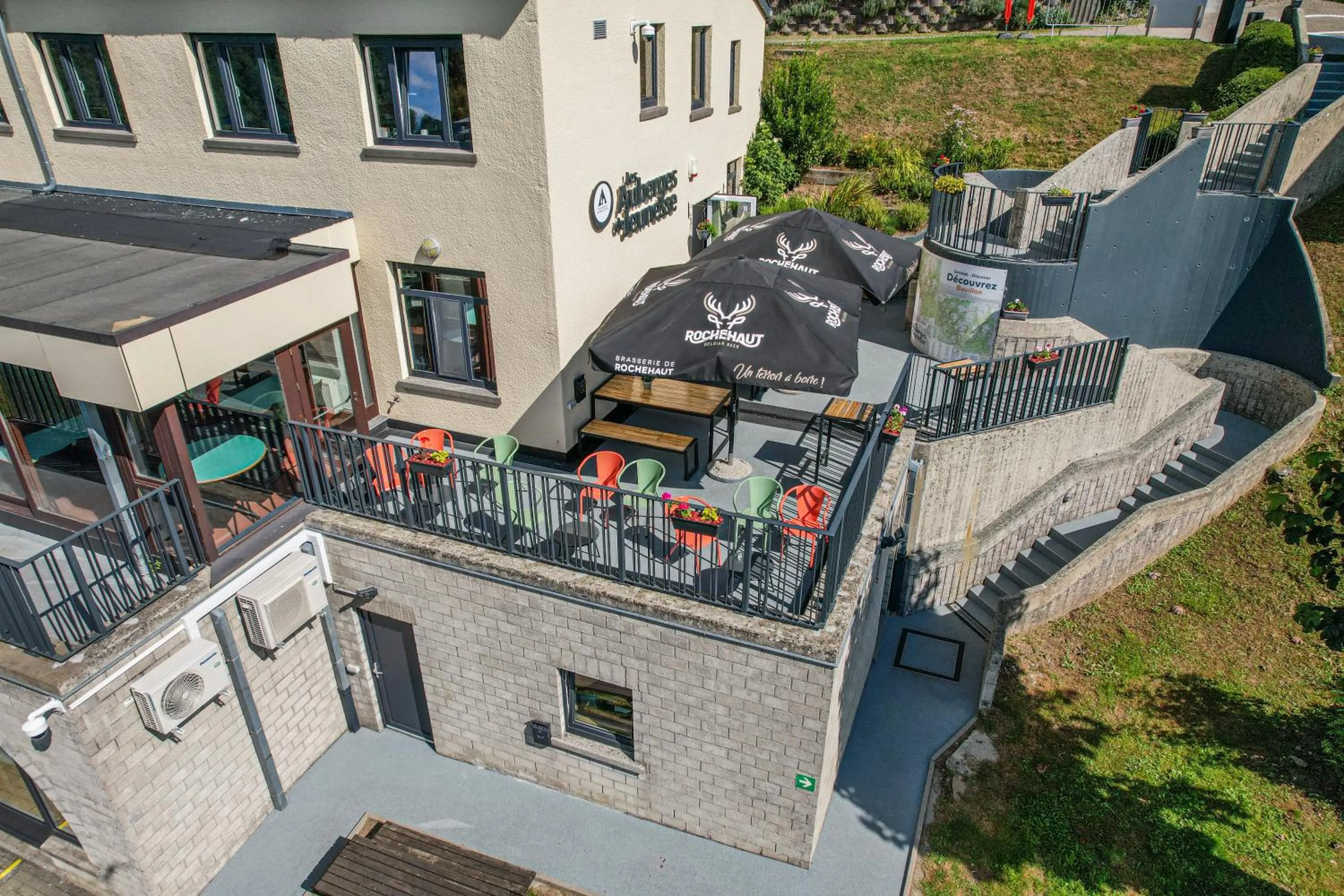 Balcony/Terrace in Auberge de Jeunesse de Bouillon
