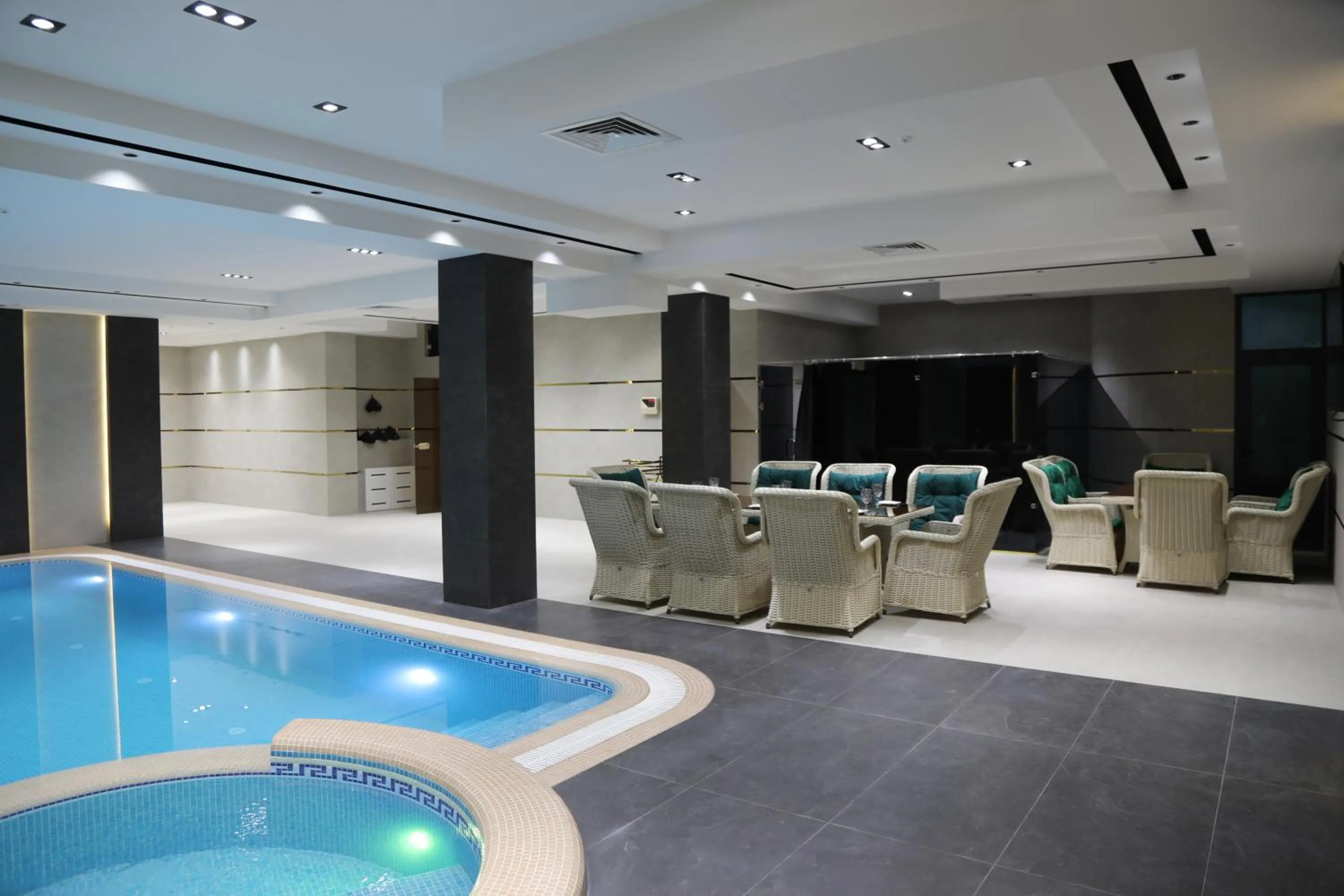 Seating area in HOTEL SULTAN PALACE