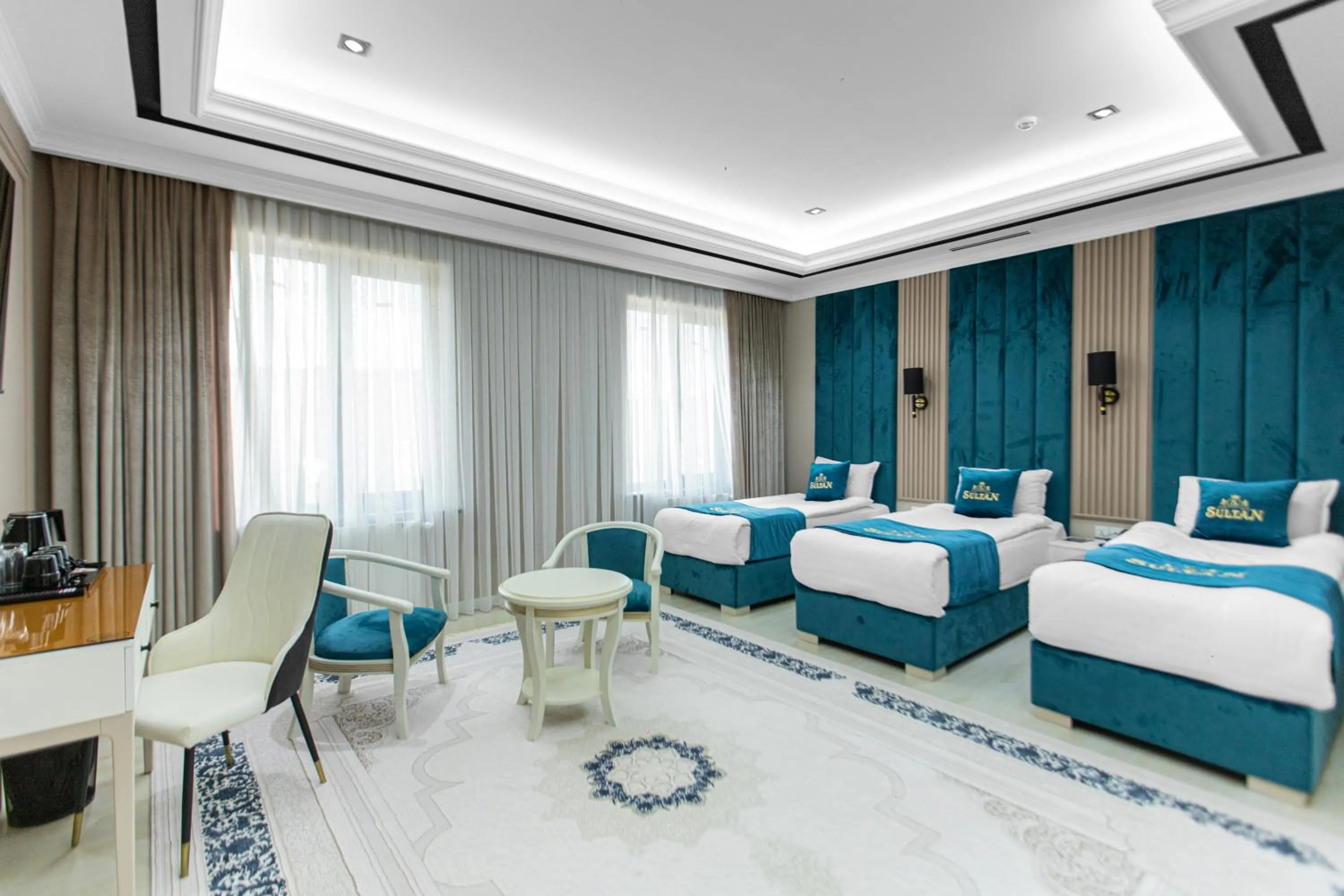 Photo of the whole room, Bed in HOTEL SULTAN PALACE