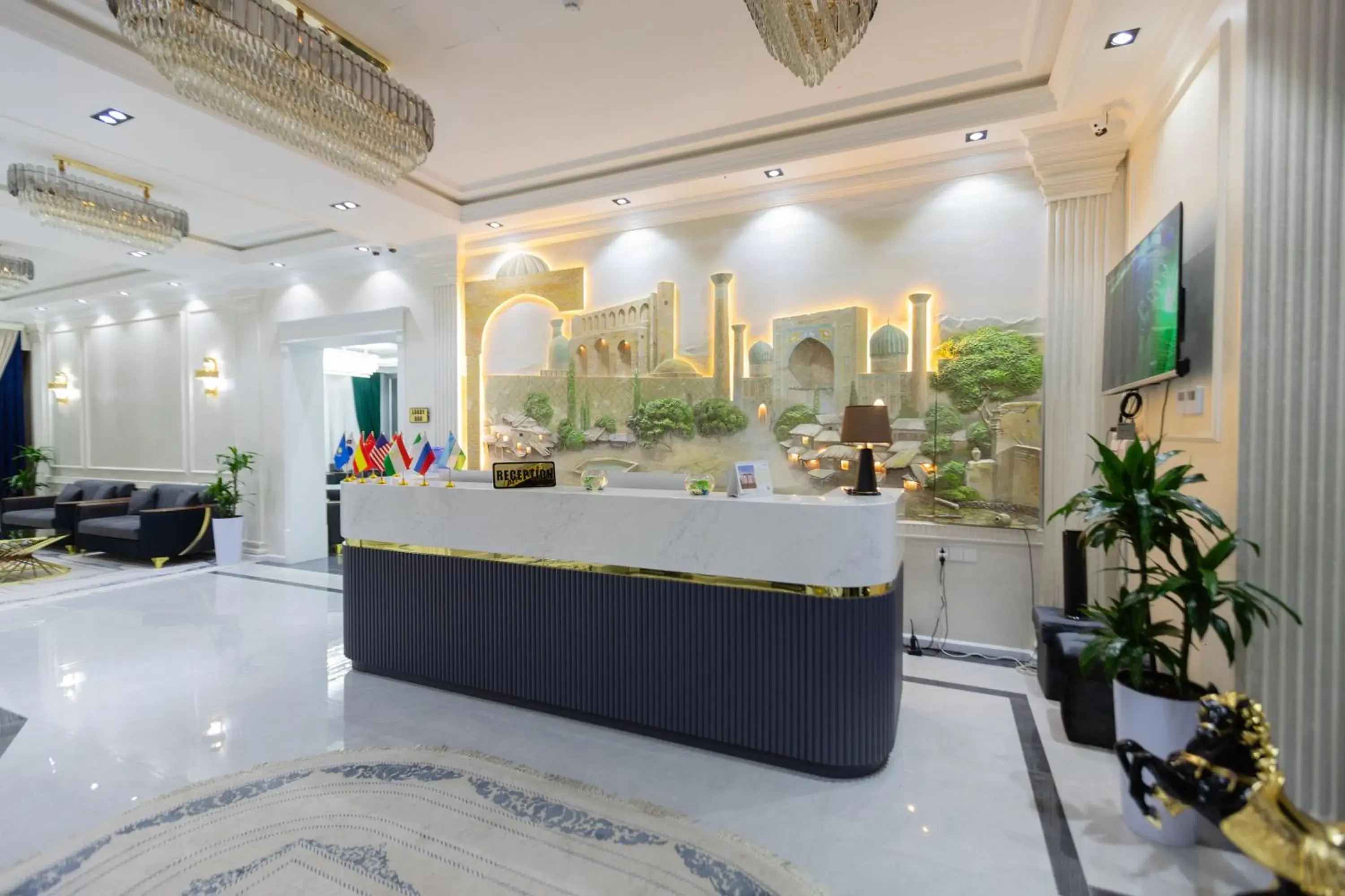 Lobby or reception in HOTEL SULTAN PALACE Lobby or reception in HOTEL SULTAN PALACE