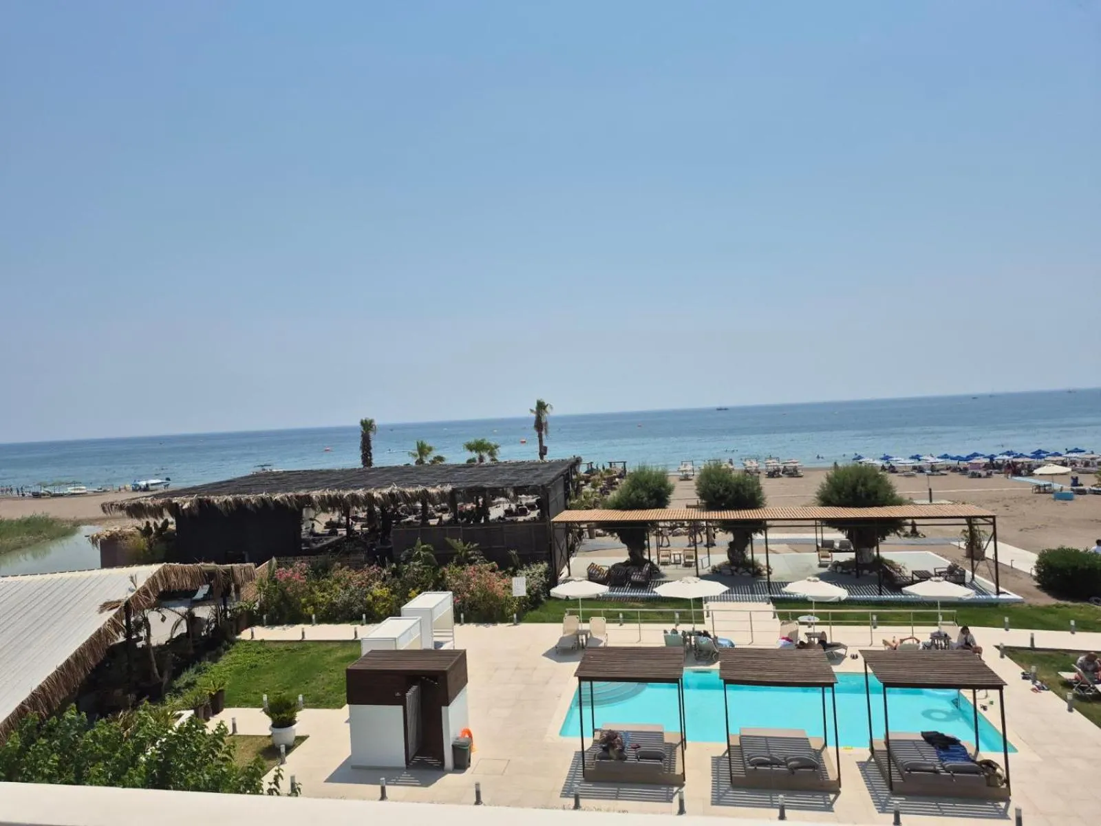 Communal lounge/ TV room in Beach Break Rhodes