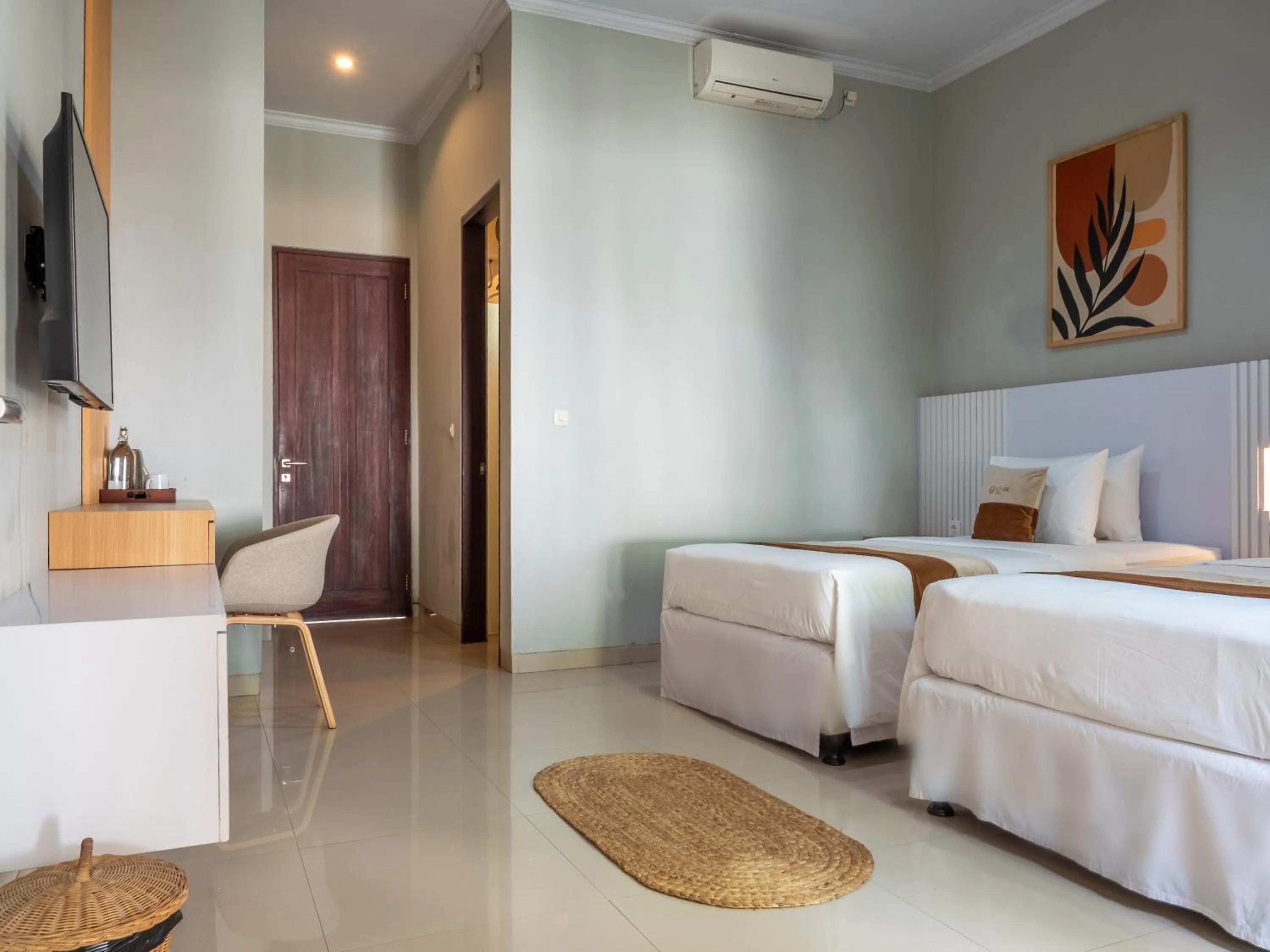 Bedroom, Bed in U Tube Hotel