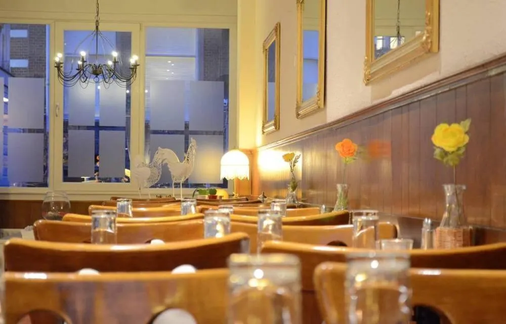 Decorative detail in Hotel 't Witte Huys Scheveningen