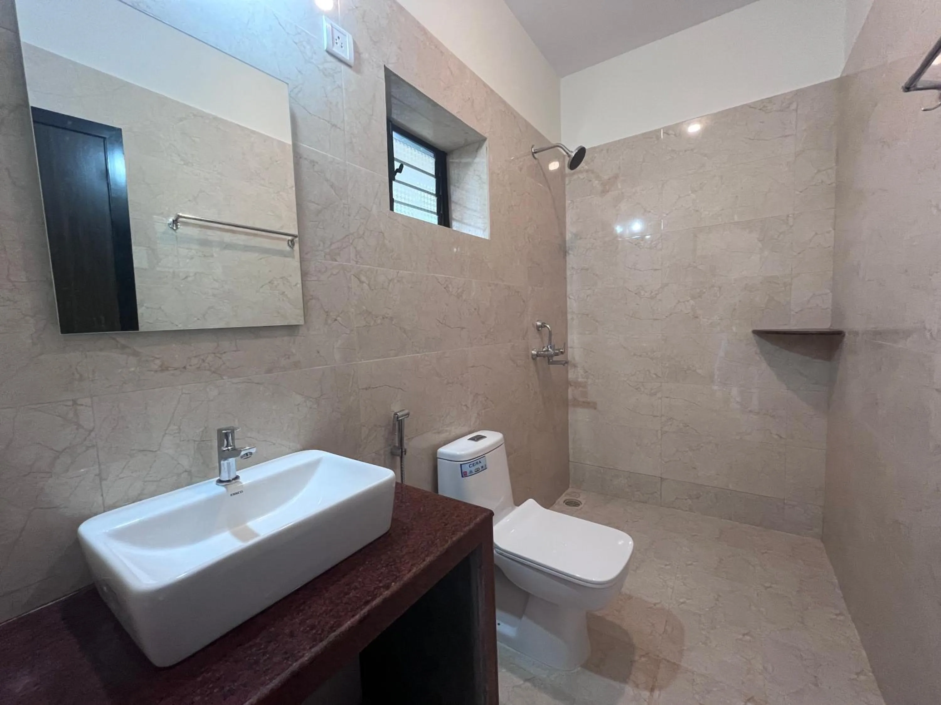 Shower in Morjim Sunset Hotel