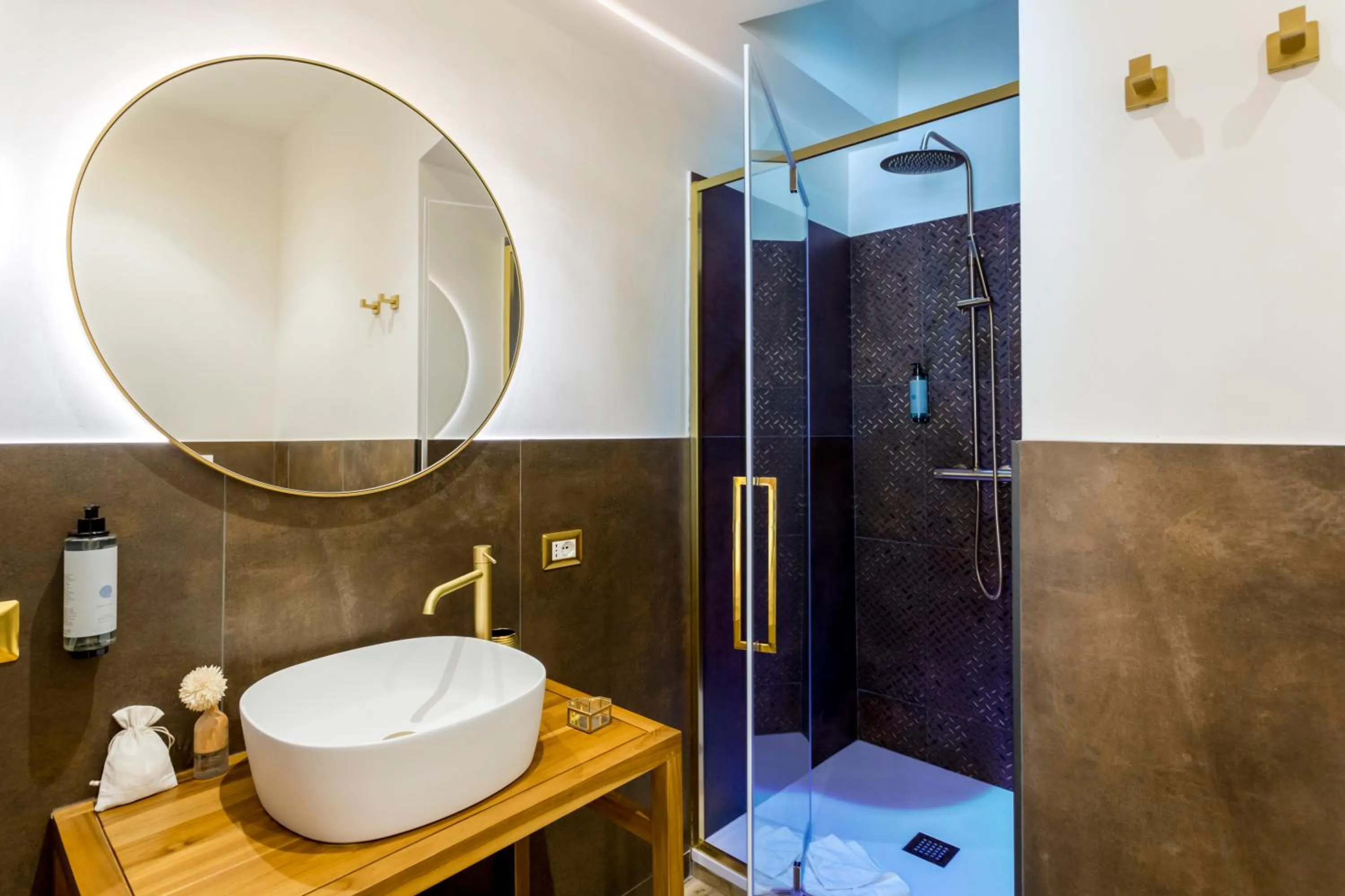 Shower in Romi Suite