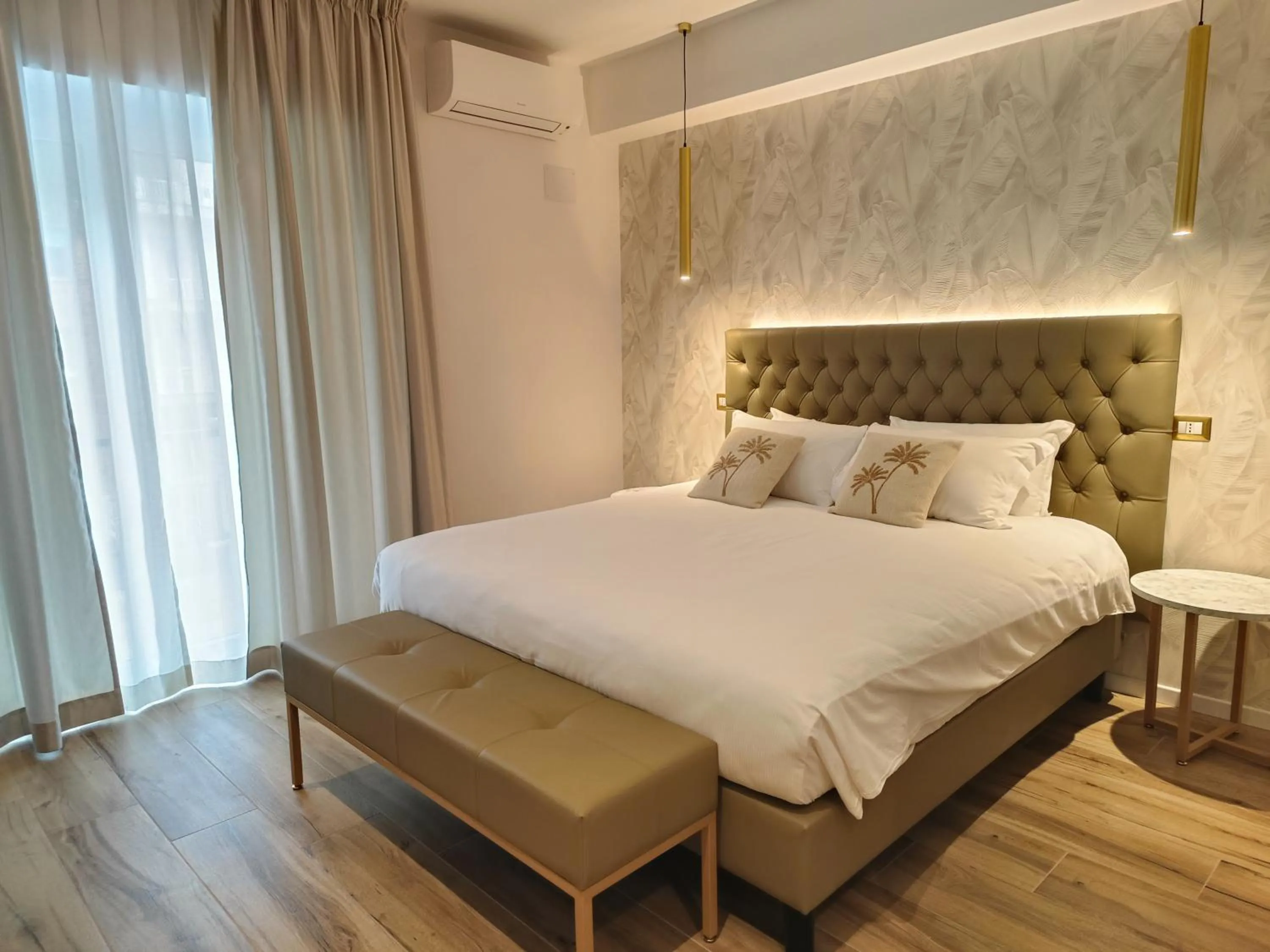 Bed in Romi Suite