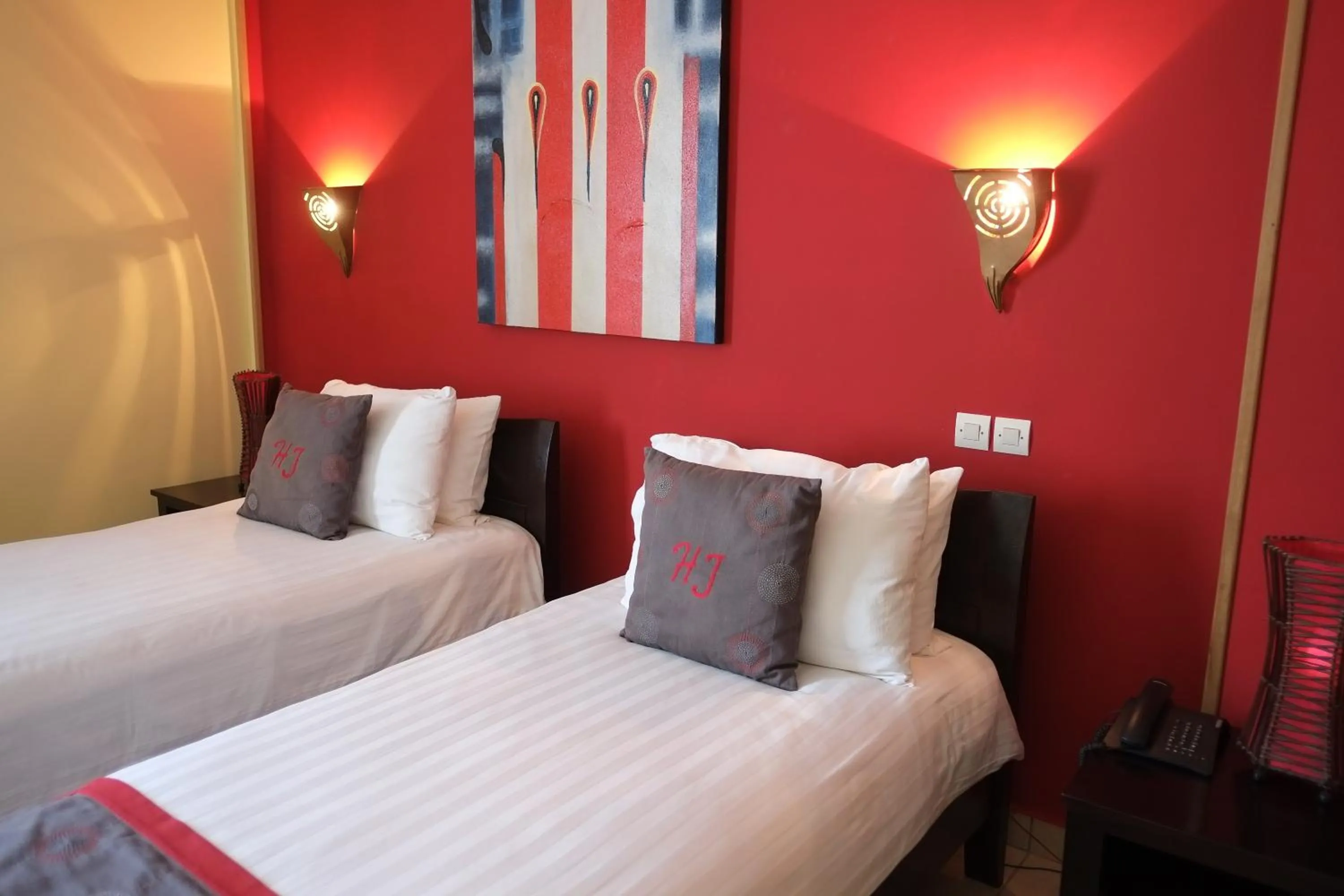 Bedroom, Bed in Hotel Joffre