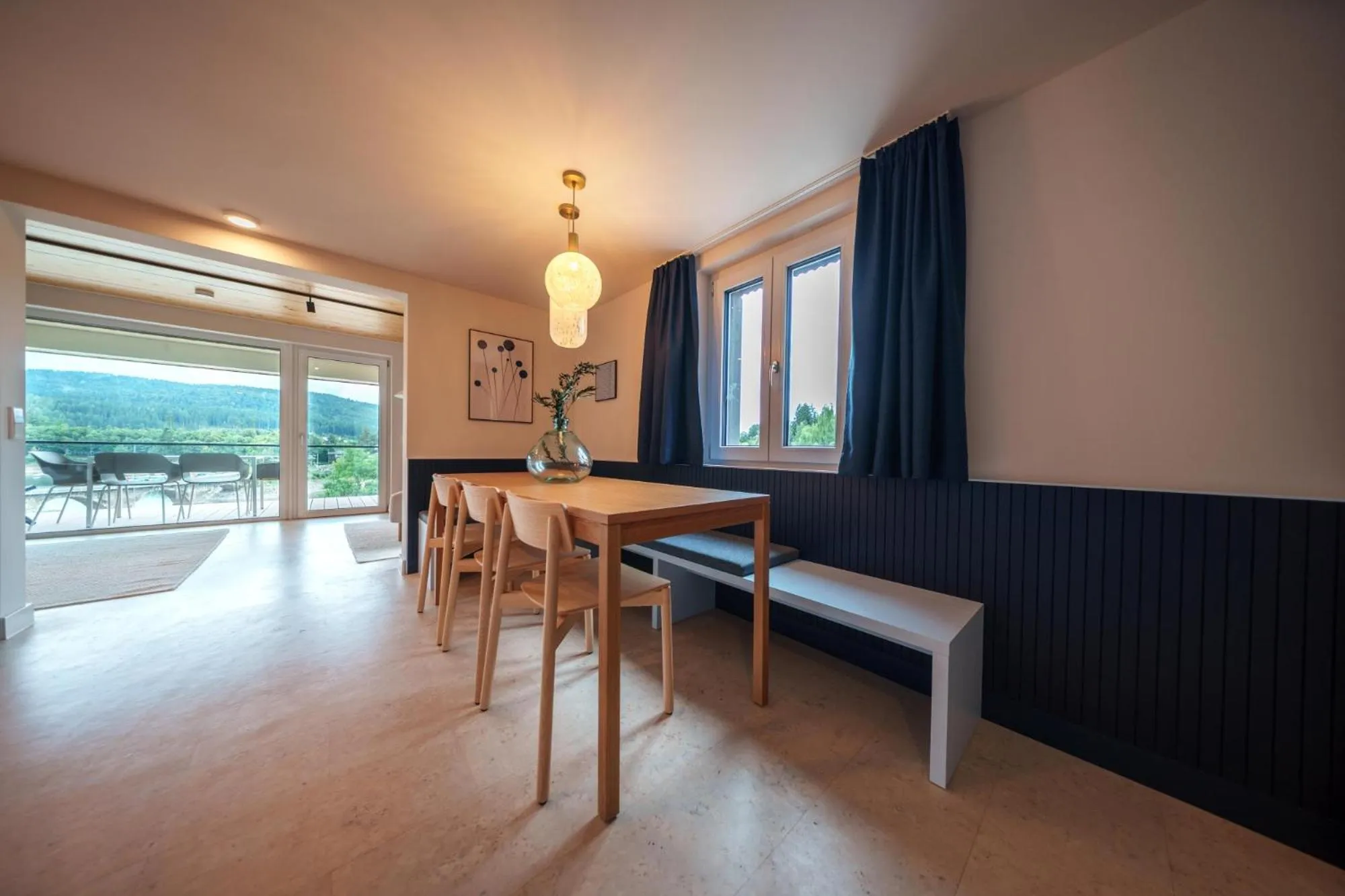 Seating area in stuub schluchsee