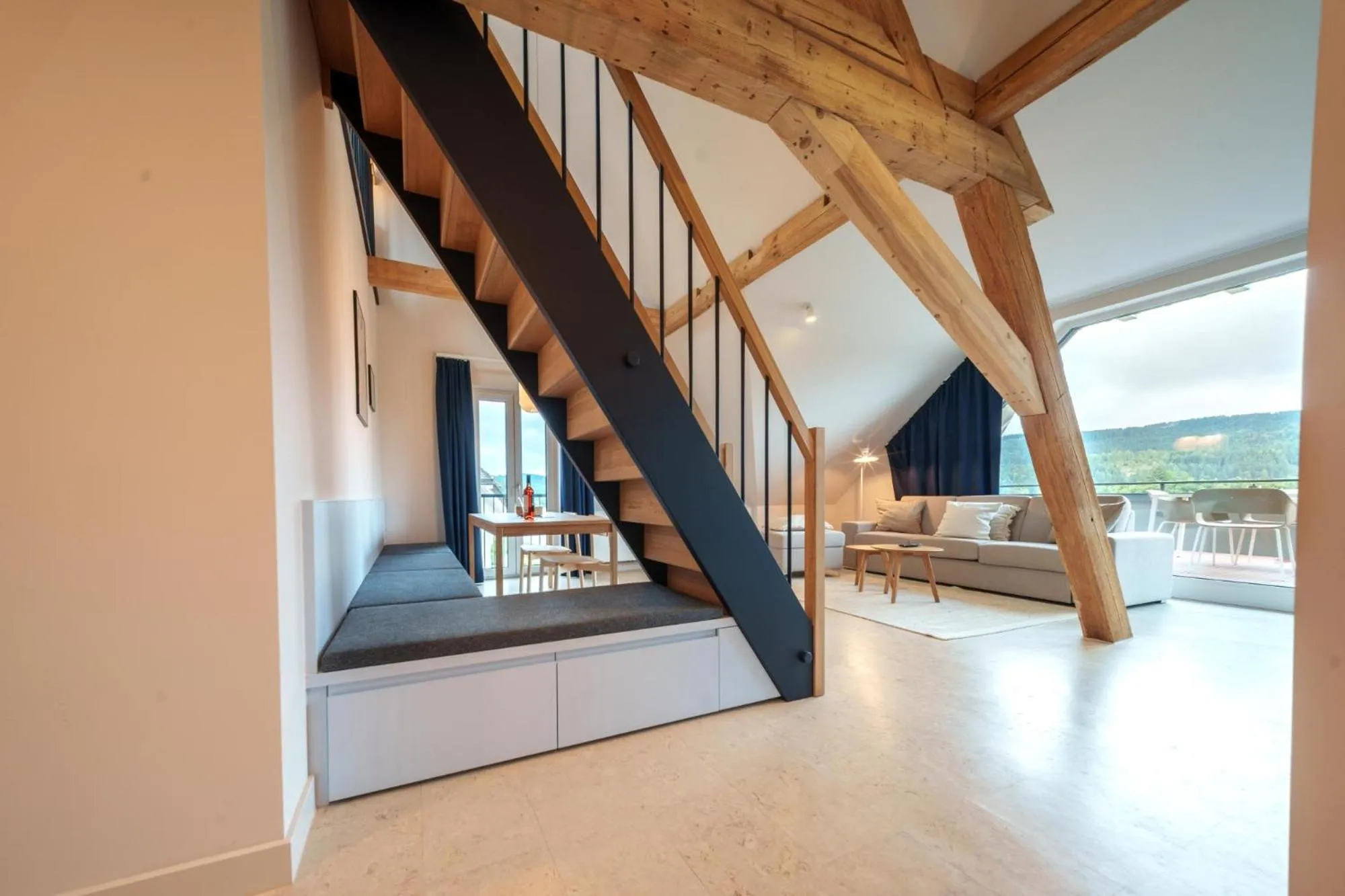 Living room in stuub schluchsee