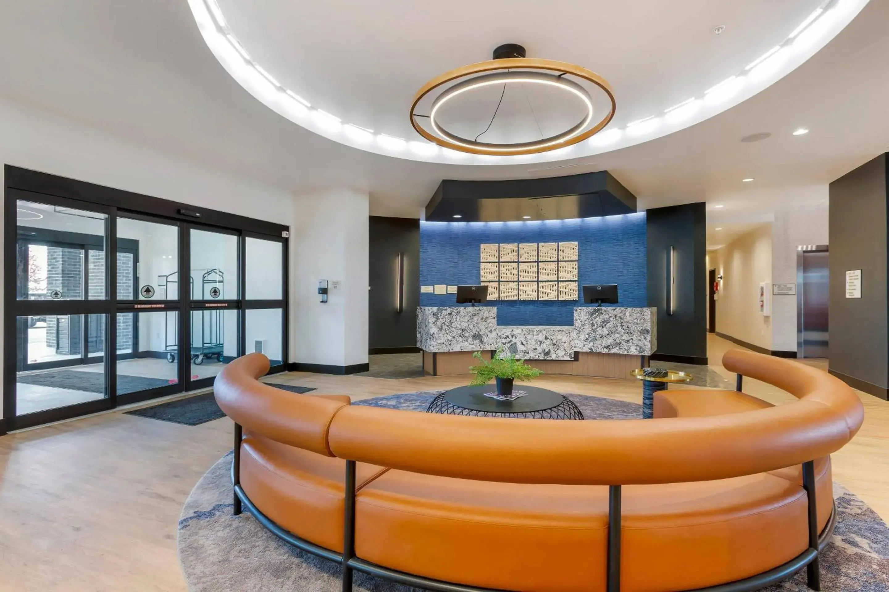 Lobby or reception in Cambria Hotel Spokane Airport Lobby or reception in Cambria Hotel Spokane Airport