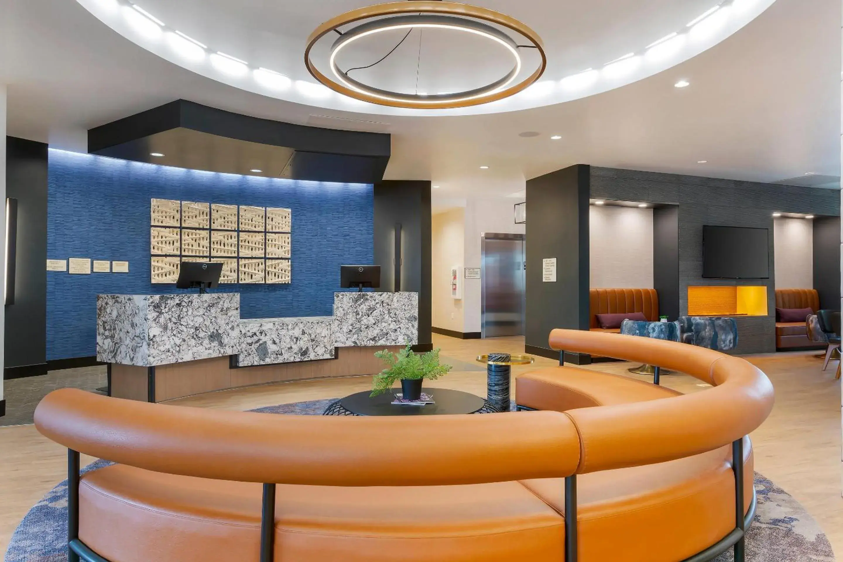 Lobby or reception in Cambria Hotel Spokane Airport Lobby or reception in Cambria Hotel Spokane Airport