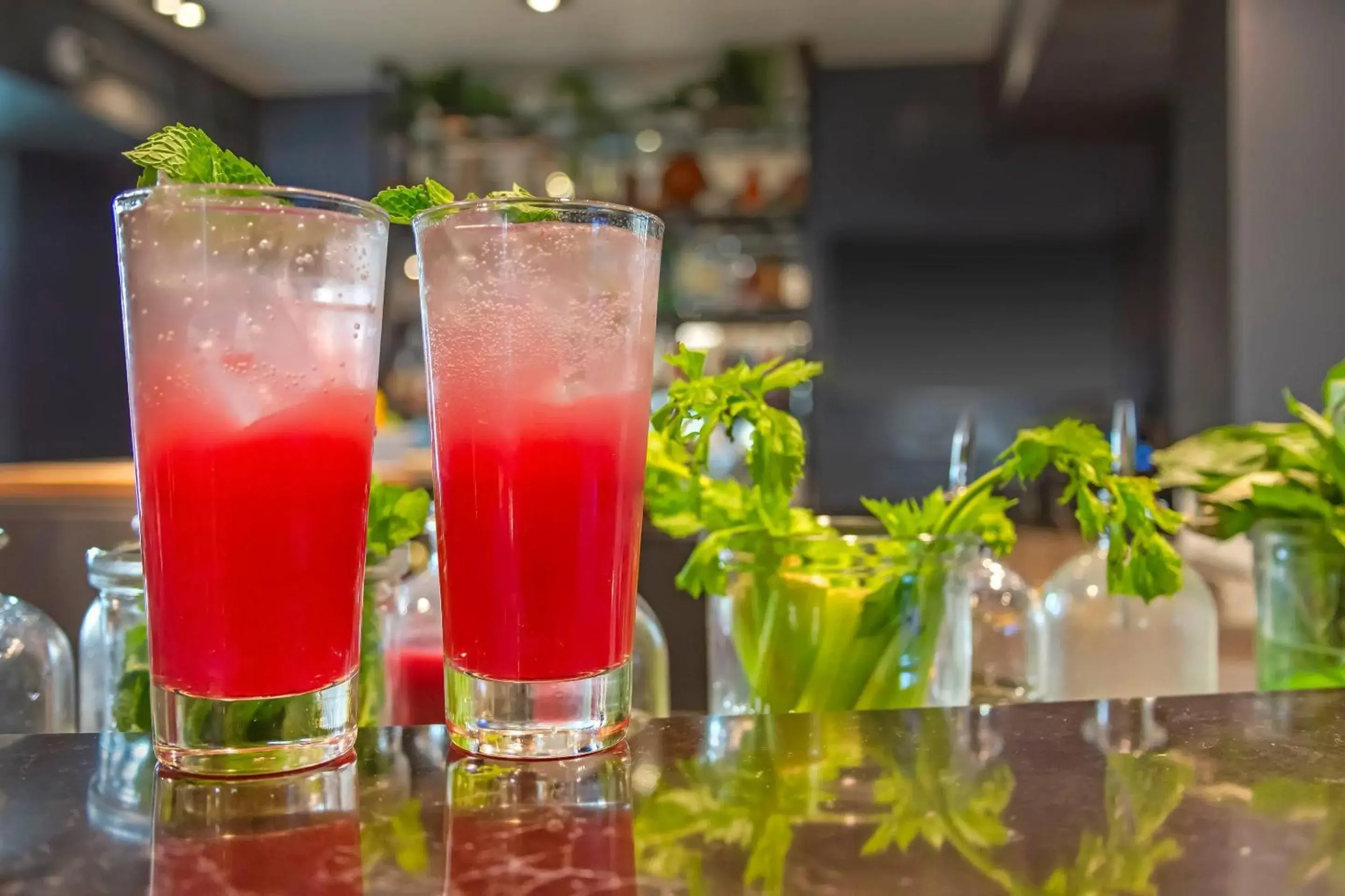 Lounge or bar in Cambria Hotel Spokane Airport Lounge or bar in Cambria Hotel Spokane Airport