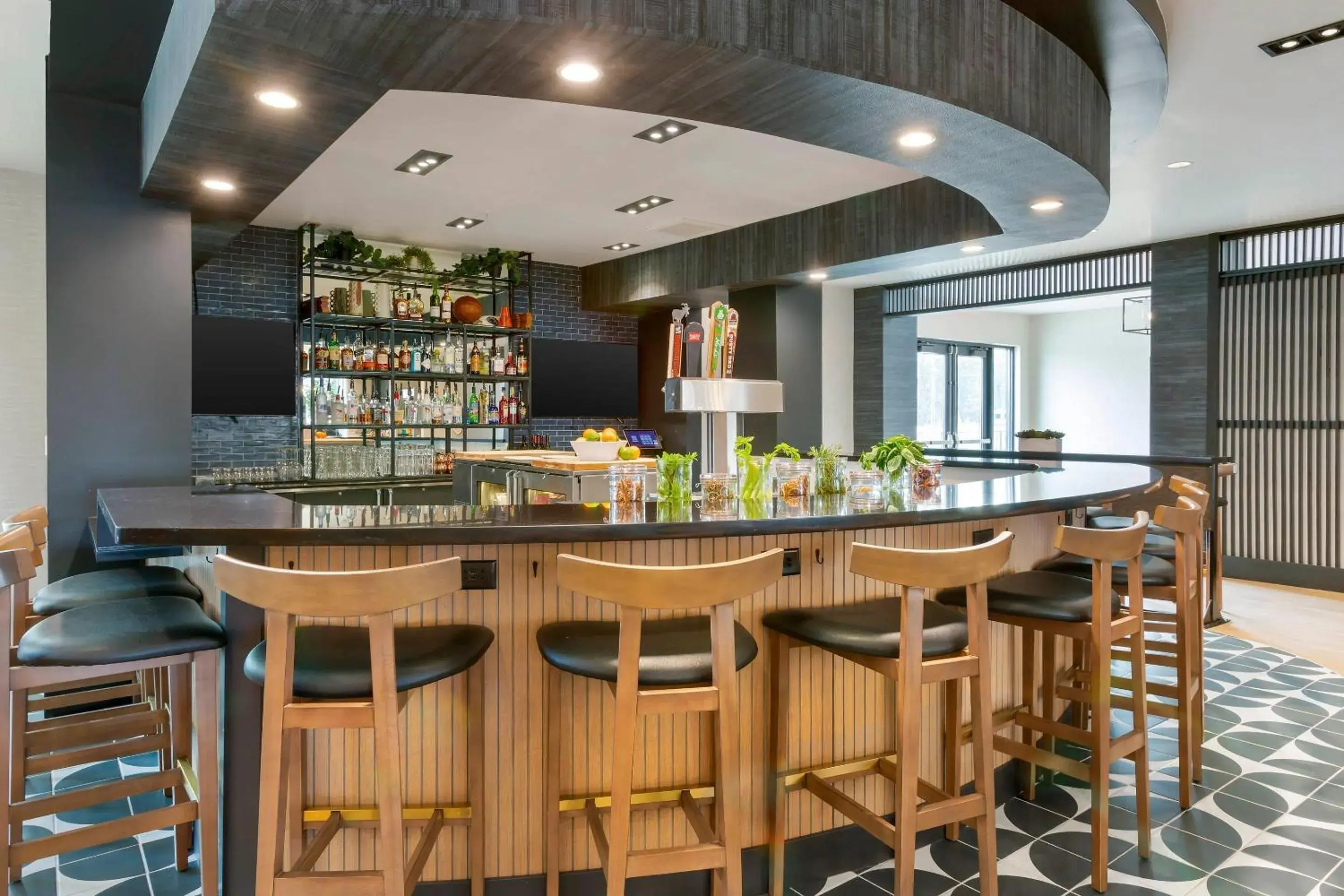 Lounge or bar in Cambria Hotel Spokane Airport Lounge or bar in Cambria Hotel Spokane Airport