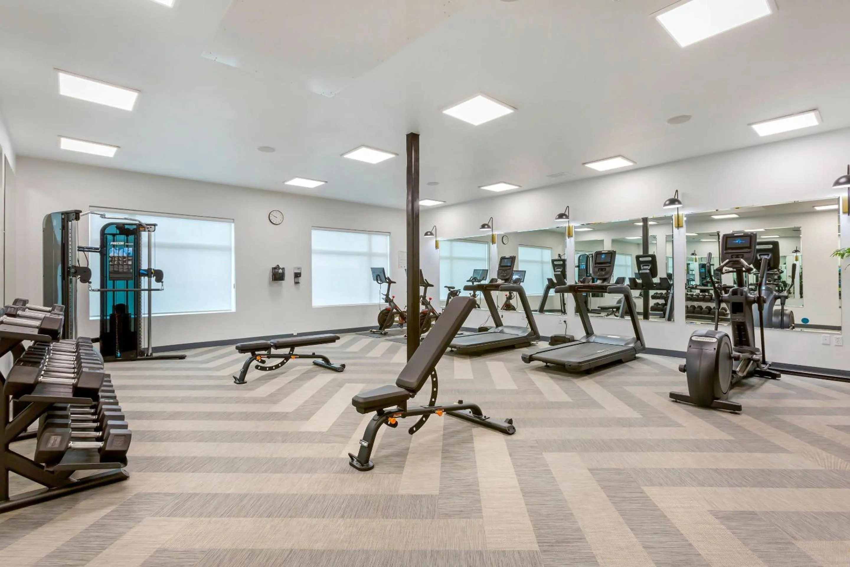Fitness centre/facilities in Cambria Hotel Spokane Airport