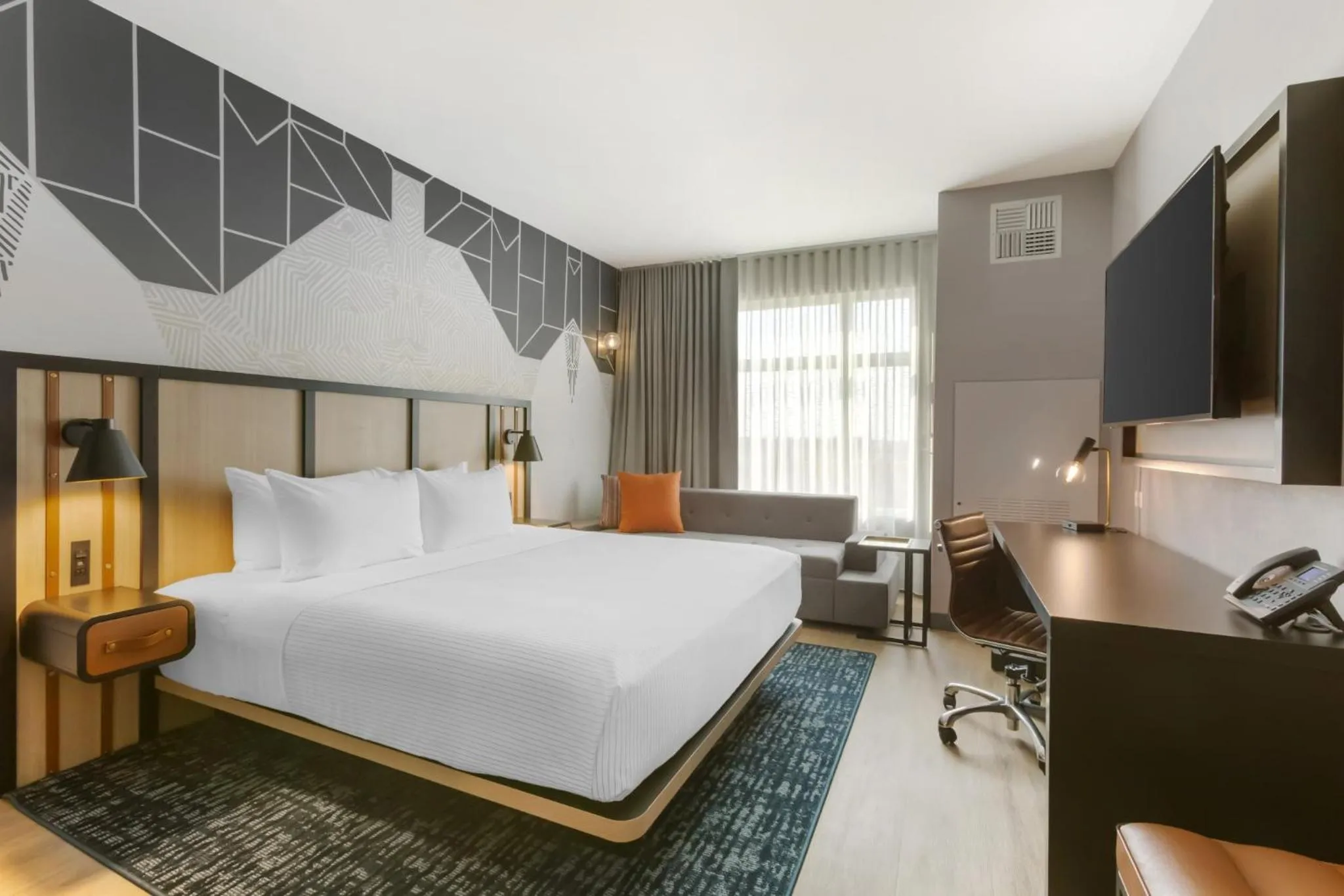 Bedroom, Bed in Cambria Hotel Spokane Airport