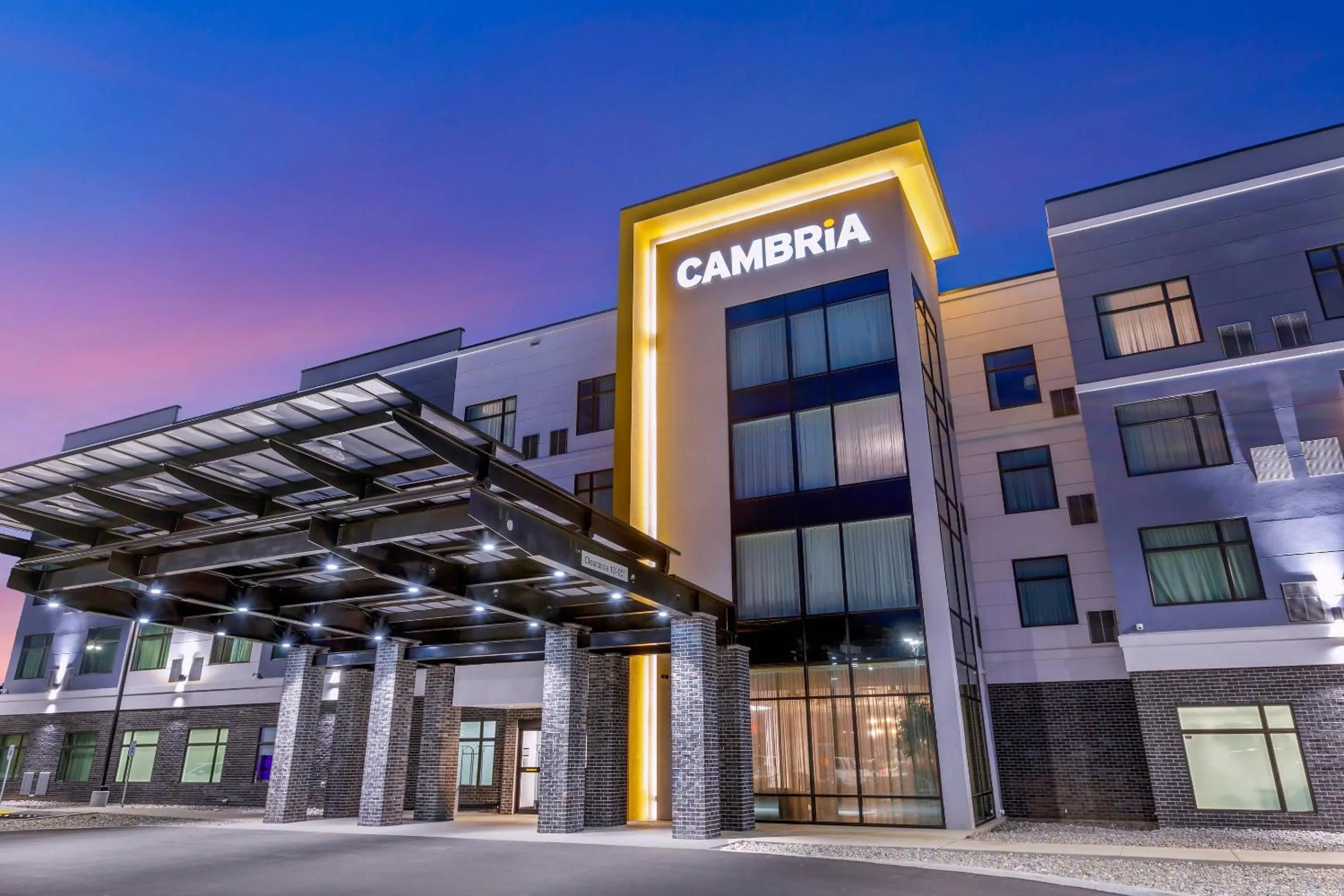 Property building in Cambria Hotel Spokane Airport