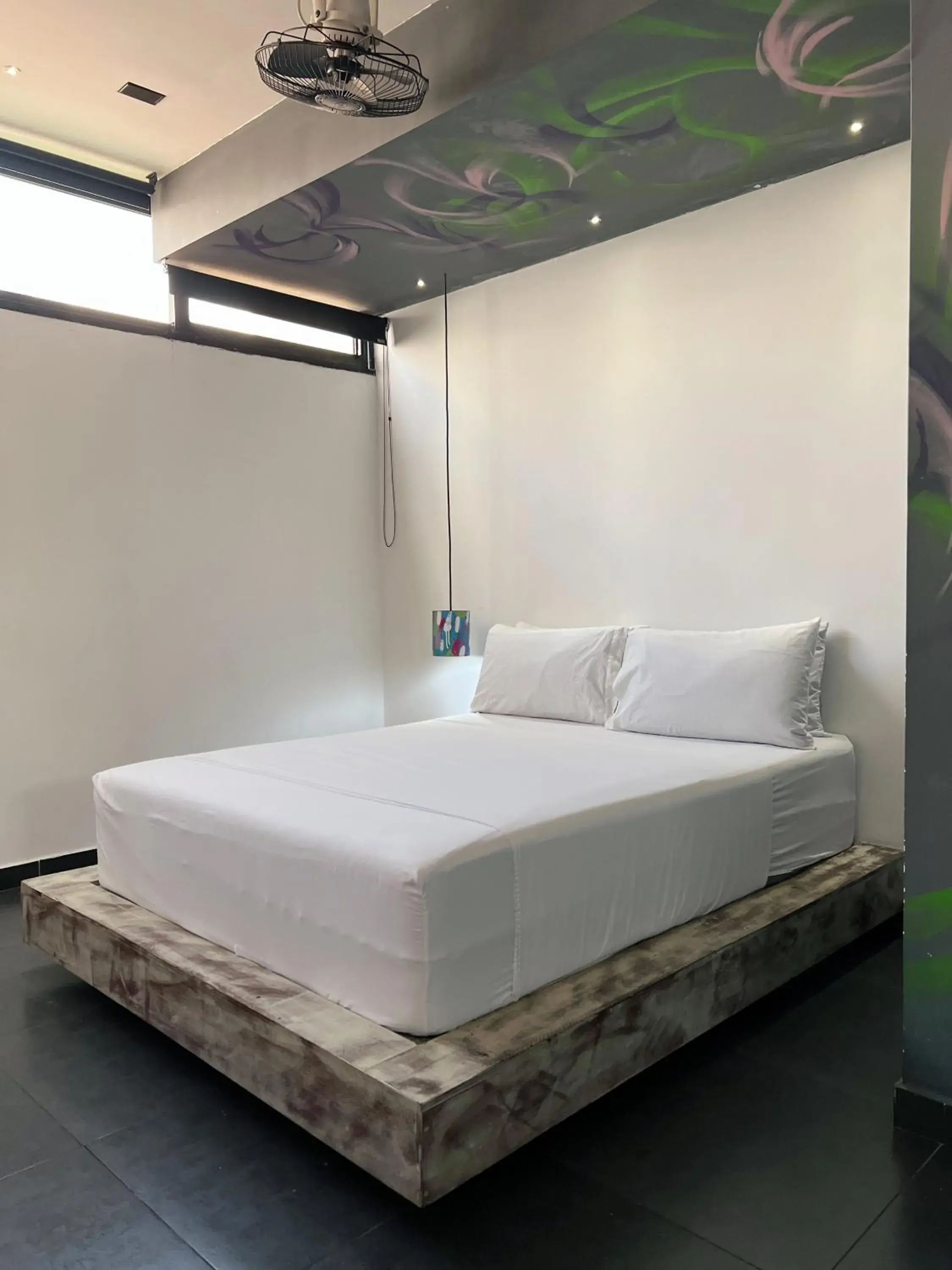 Bed in Hotel Galeria Medellin Bed in Hotel Galeria Medellin