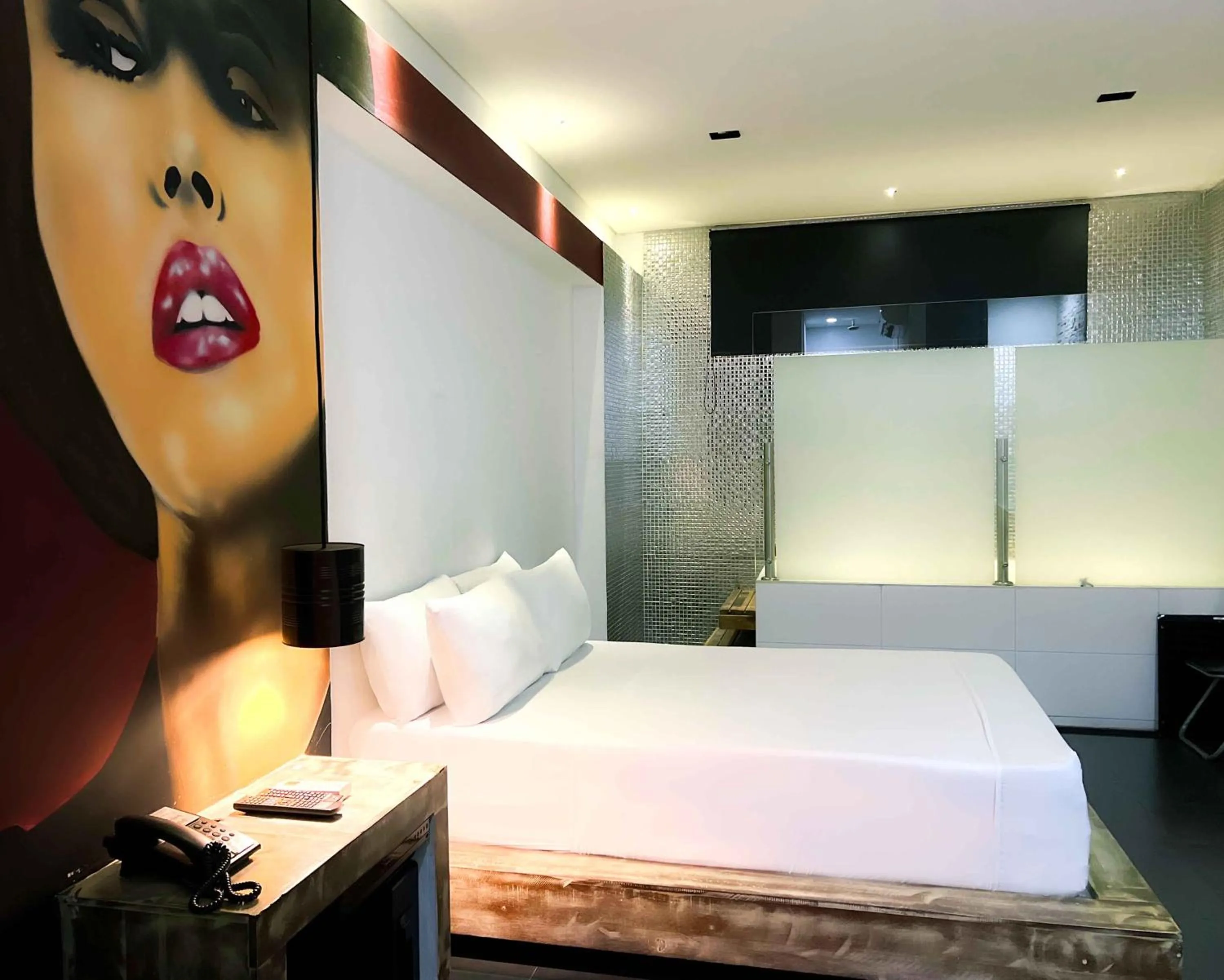 Hot Tub, Bed in Hotel Galeria Medellin