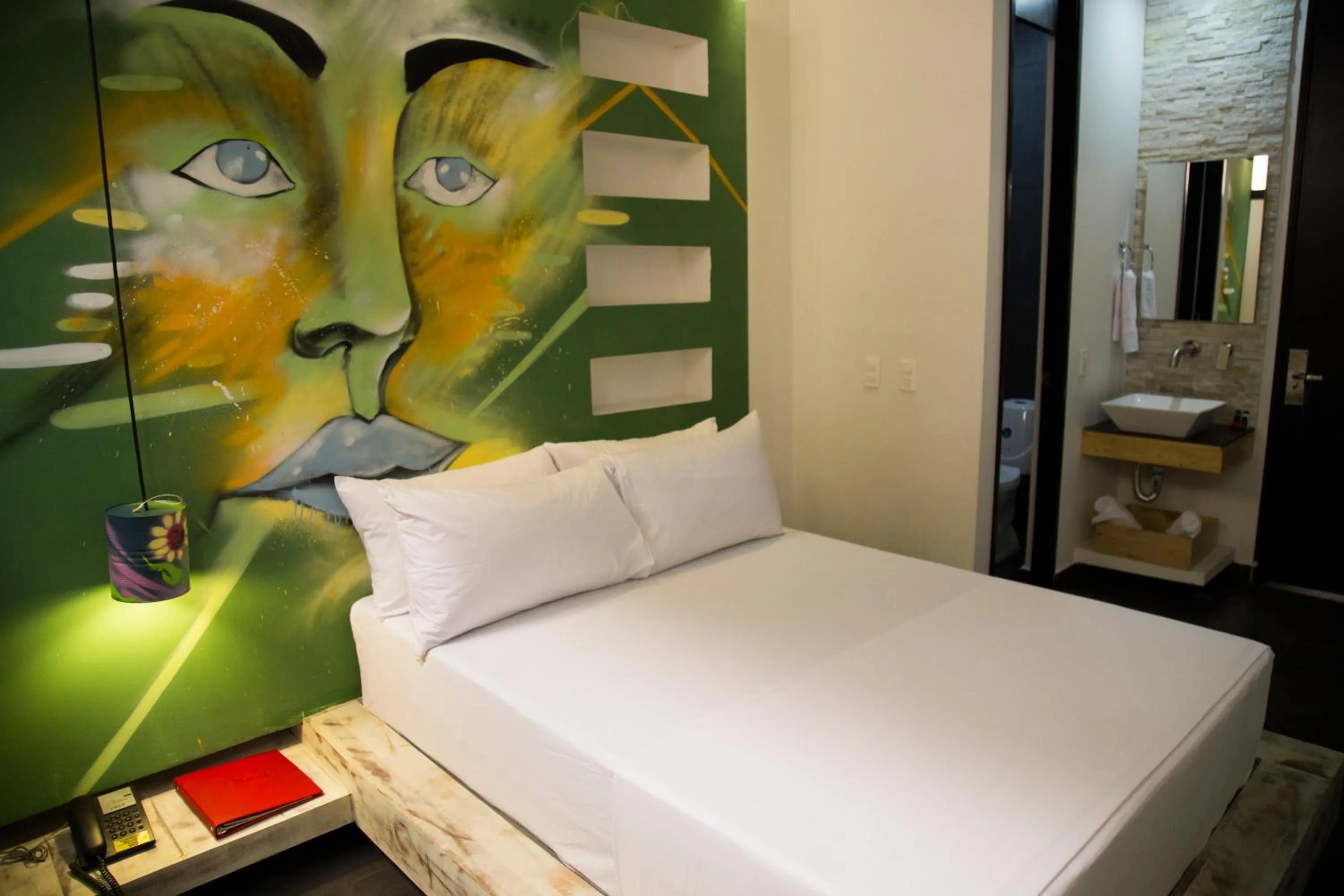 Bed in Hotel Galeria Medellin